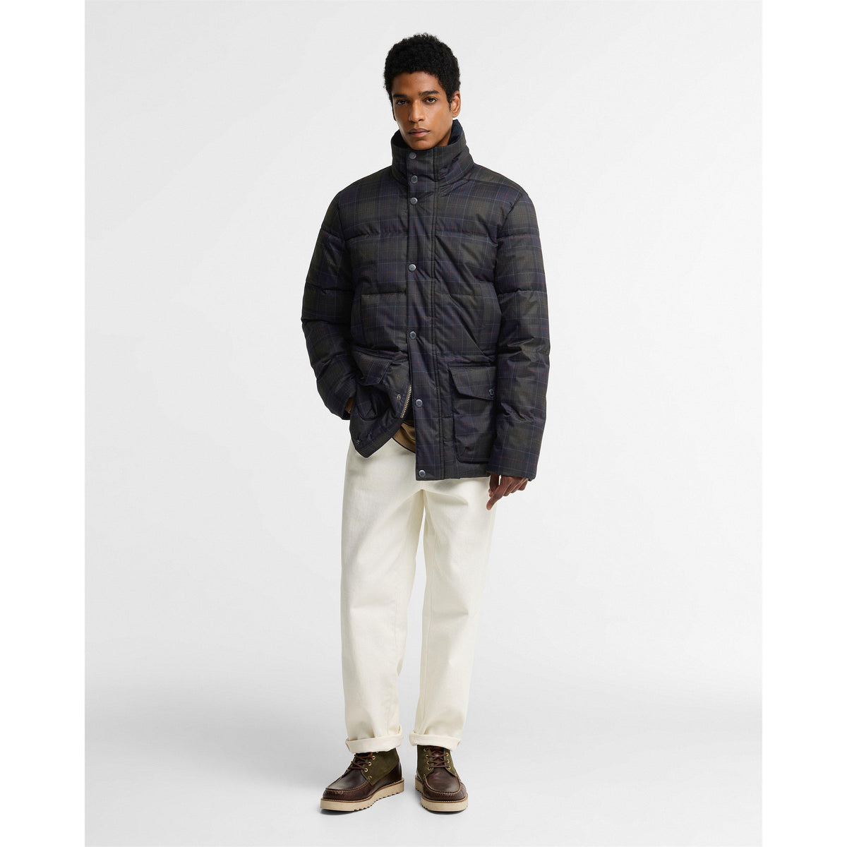 Barbour B.Li Lonnen Tartan P Sn64