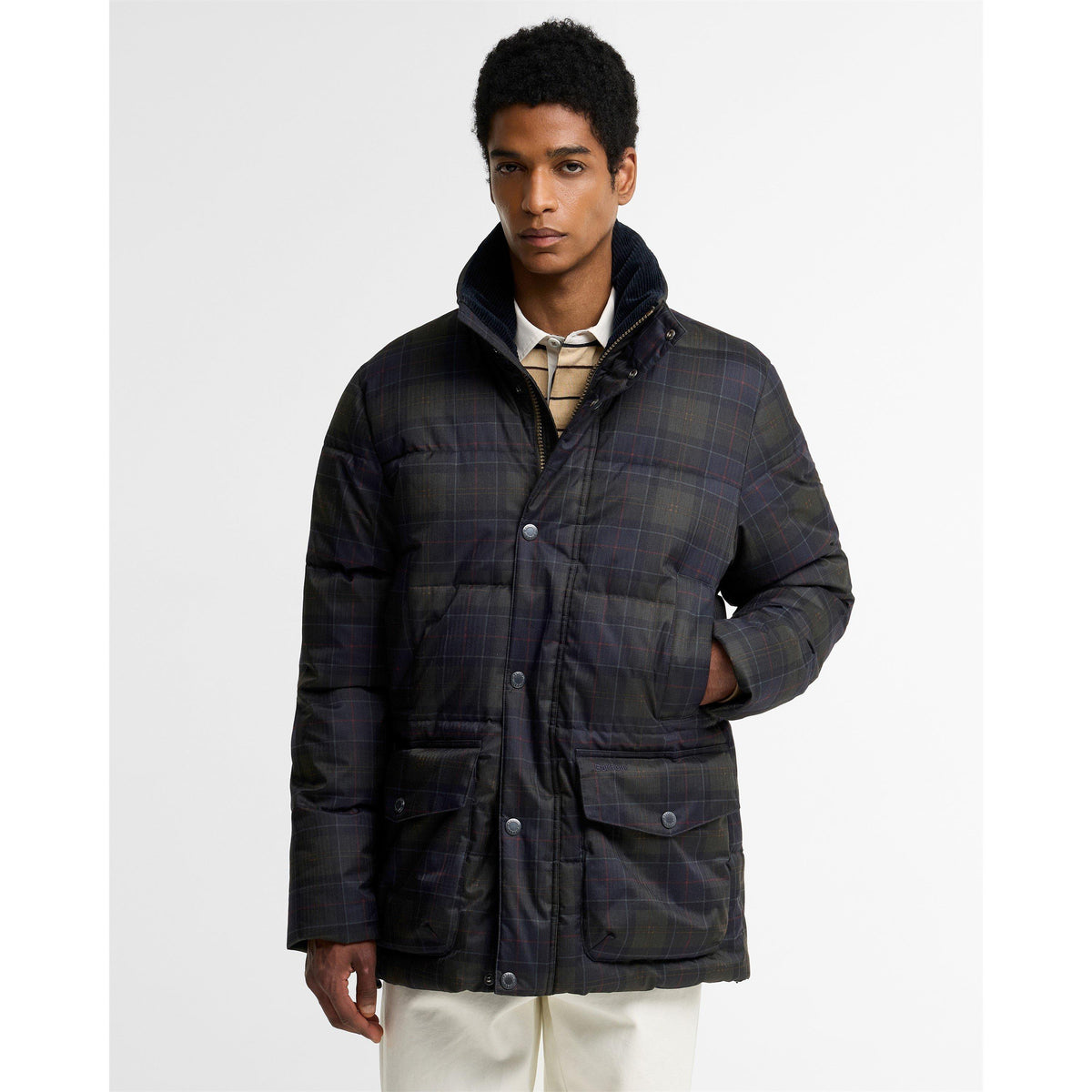 Barbour B.Li Lonnen Tartan P Sn64