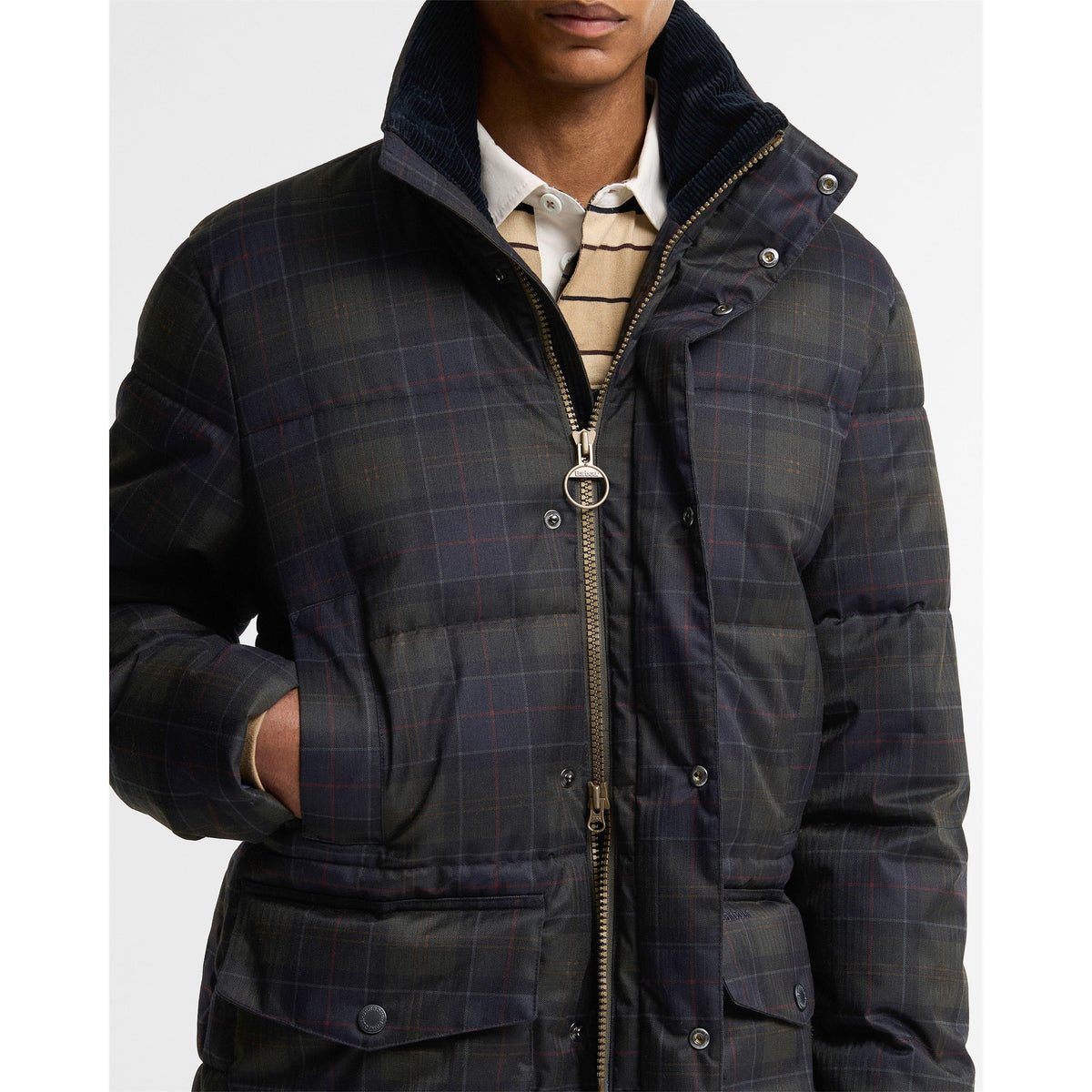 Barbour B.Li Lonnen Tartan P Sn64