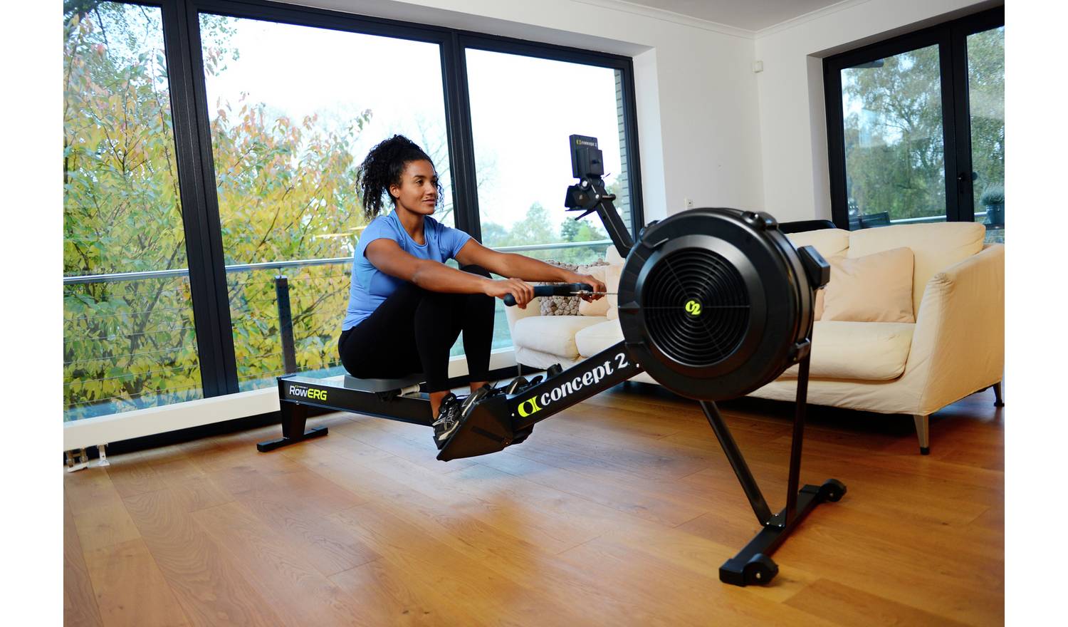 Concept2 RowErg with Standard Legs PM5 Rowing Machine