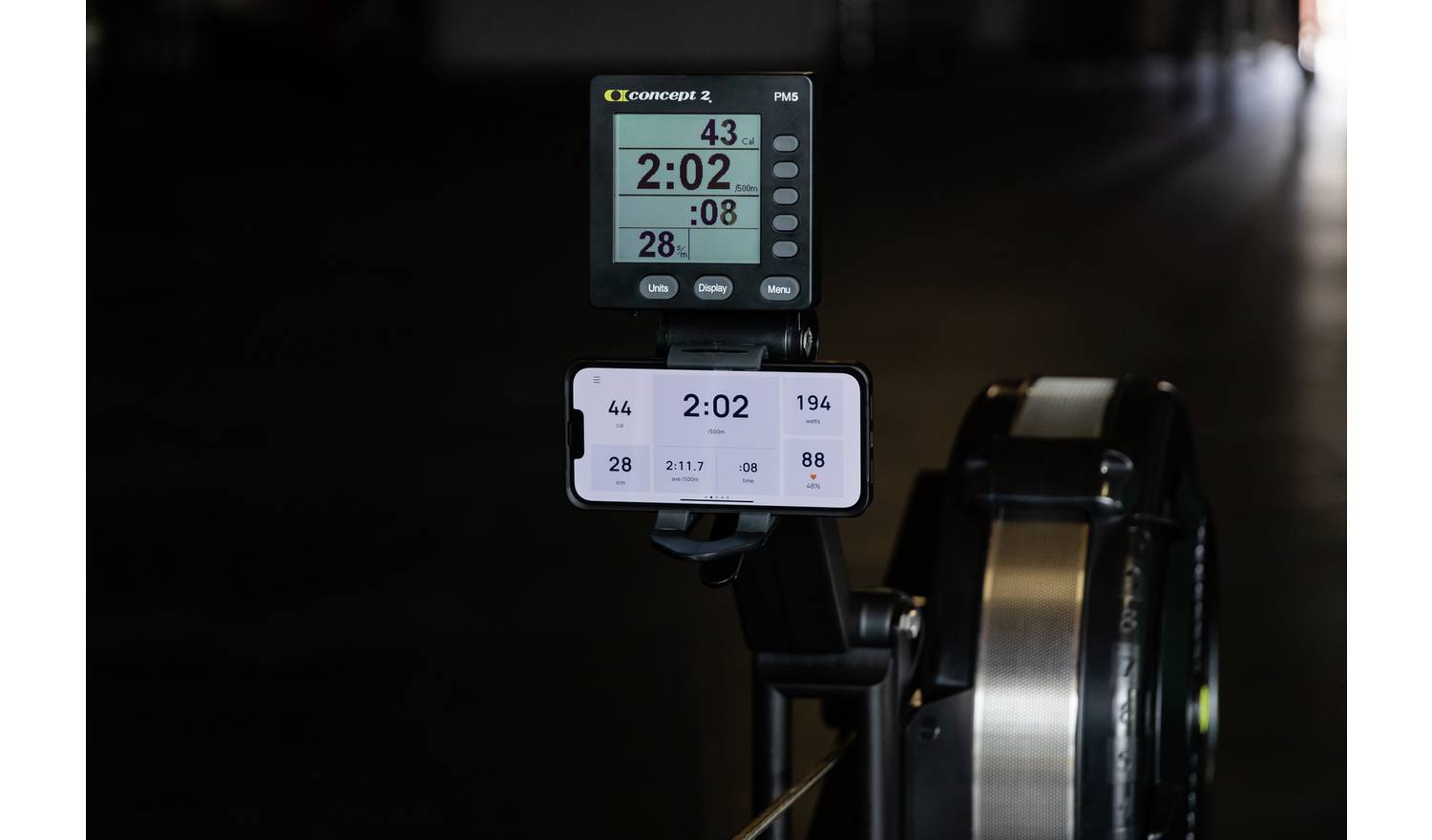 Concept2 RowErg with Standard Legs PM5 Rowing Machine