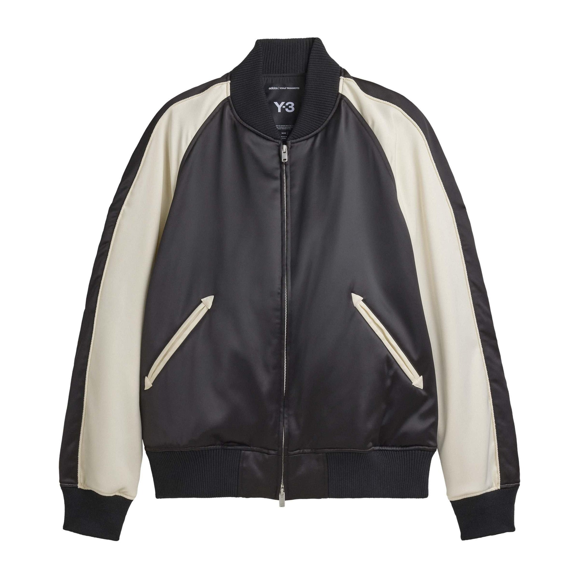 Y3 Liquid Logo Satin Souvenir Jacket
