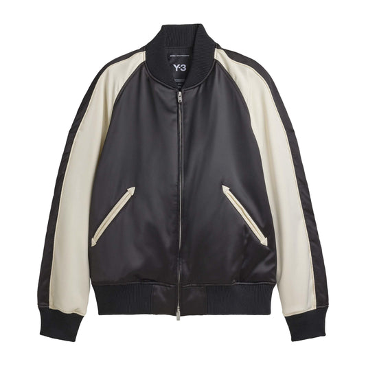 Y3 Liquid Logo Satin Souvenir Jacket