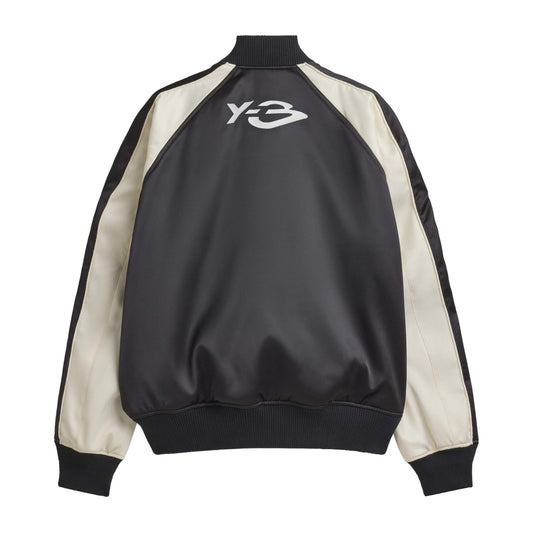 Y3 Liquid Logo Satin Souvenir Jacket