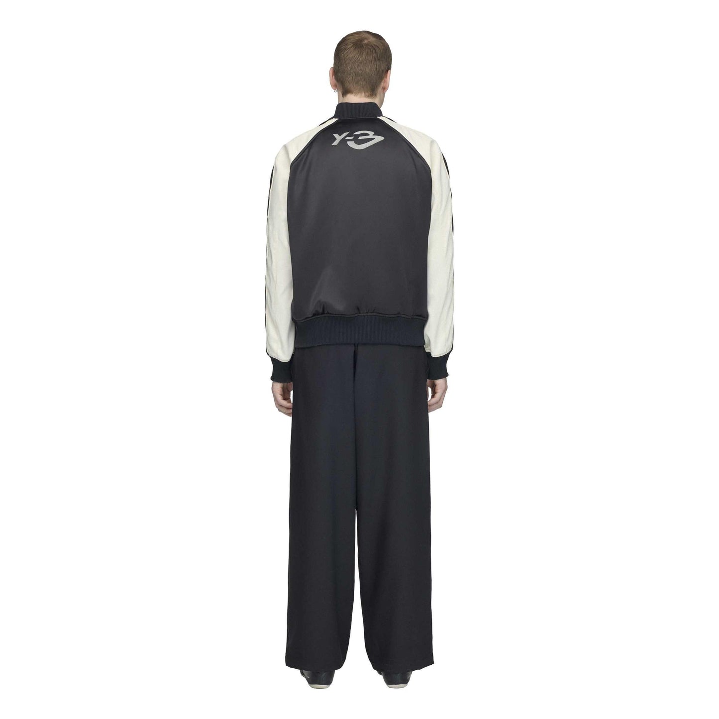 Y3 Liquid Logo Satin Souvenir Jacket