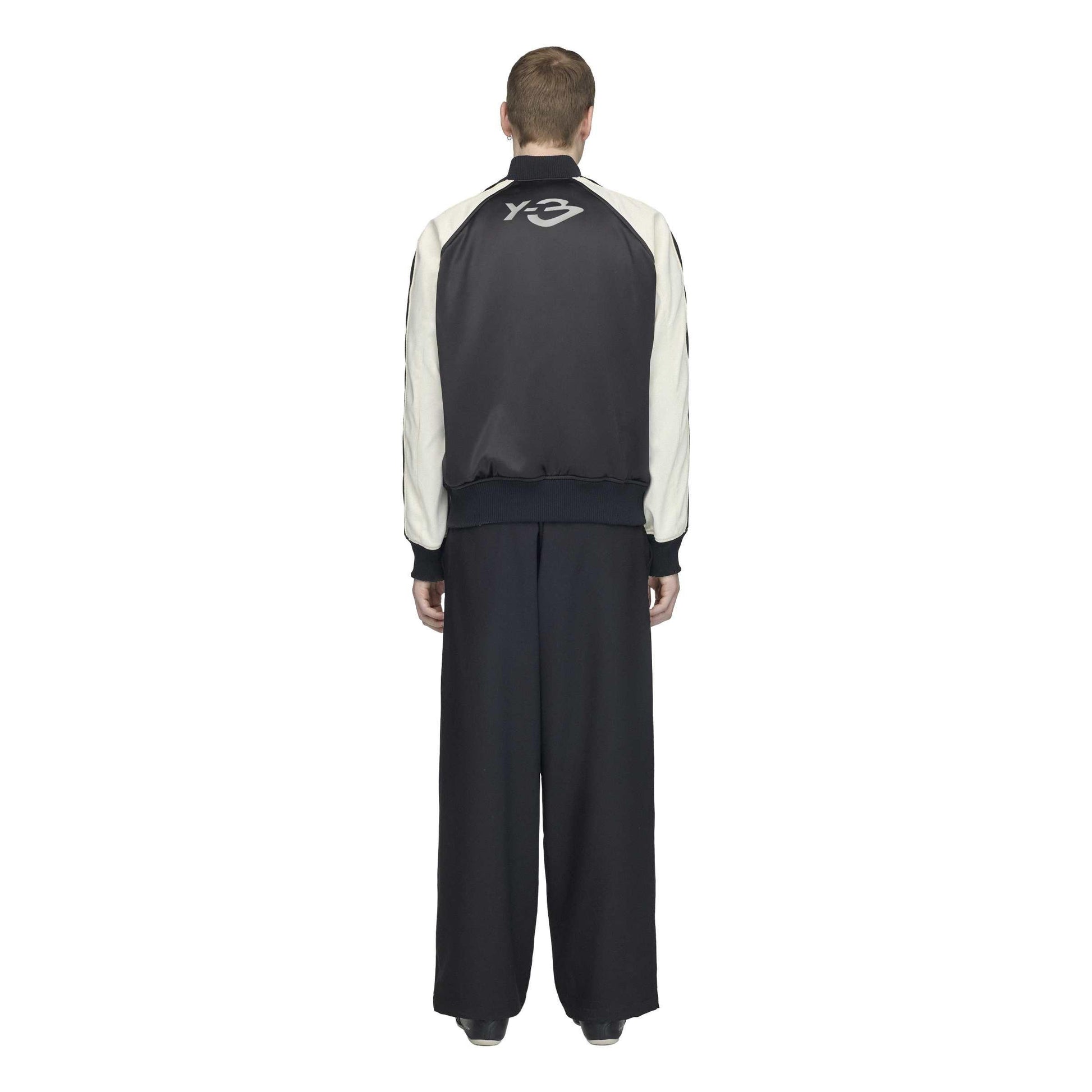 Y3 Liquid Logo Satin Souvenir Jacket