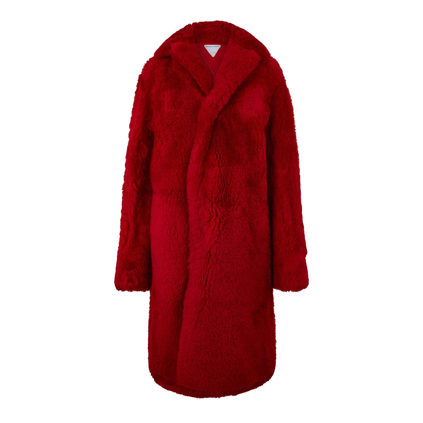 Bottega Veneta Women's Textured Structured Teddy Coat