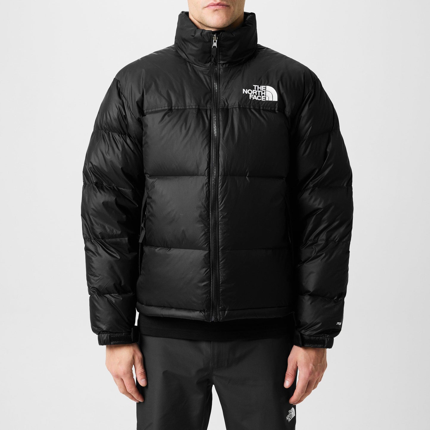 The North Face Mens 1996 Retro Nuptse Goose Down Short Puffer Jacket