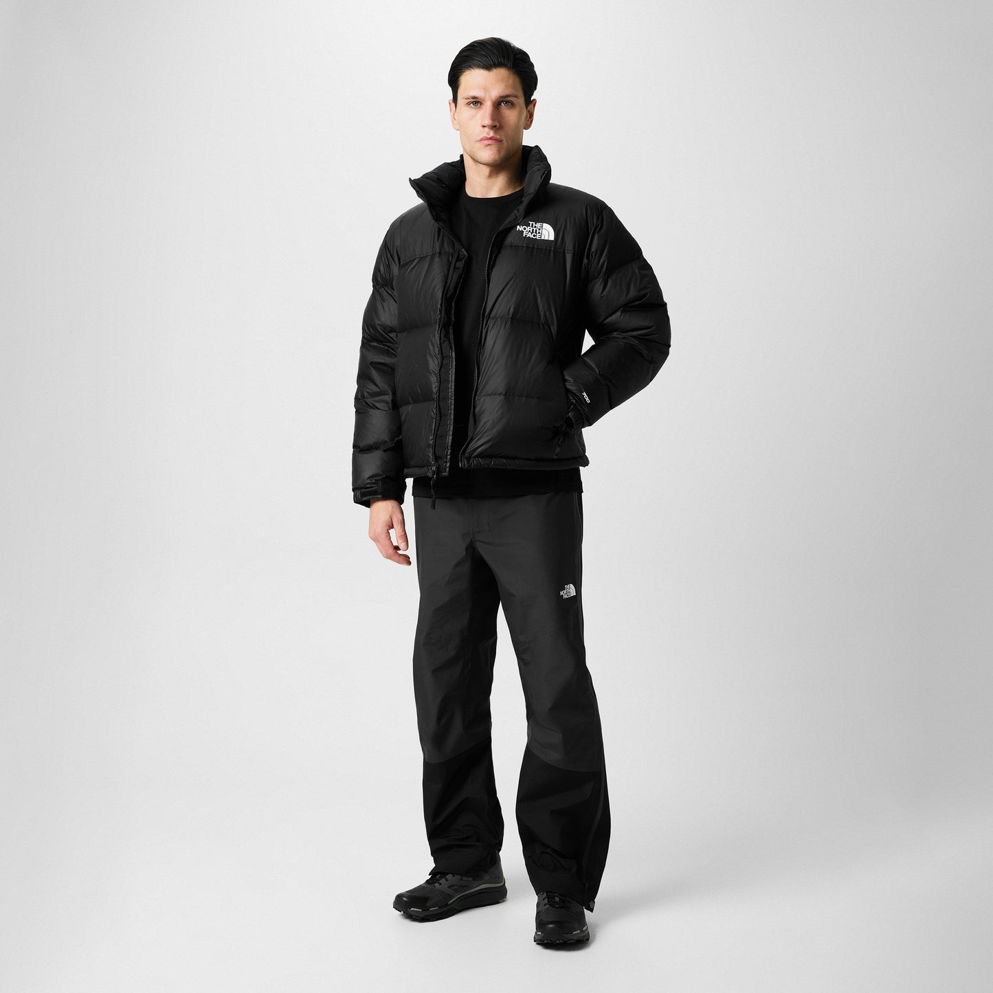 The North Face Mens 1996 Retro Nuptse Goose Down Short Puffer Jacket