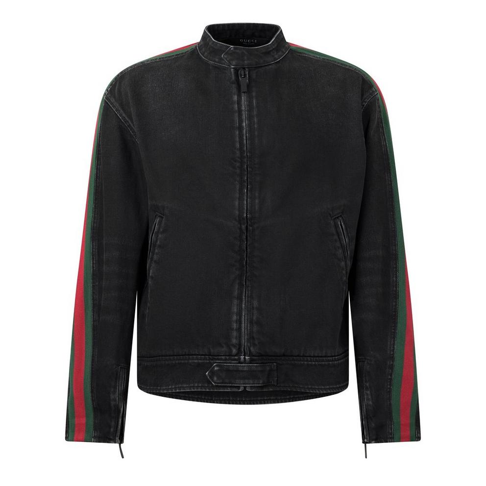 Gucci Gucci Web Denim Bike Sn63