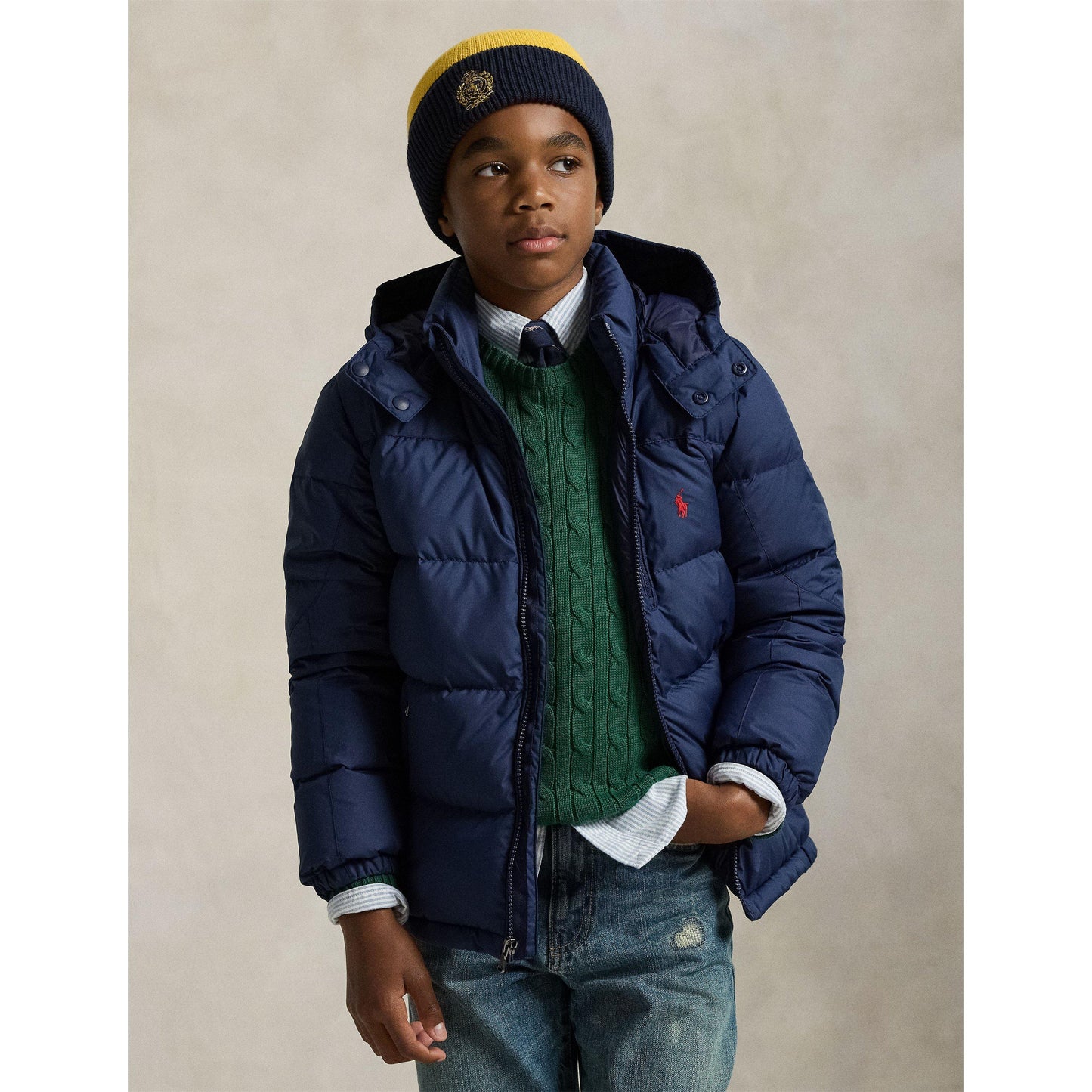 Polo Ralph Lauren Kids' Insulated Weather Resistant Medium Puffer Jacket