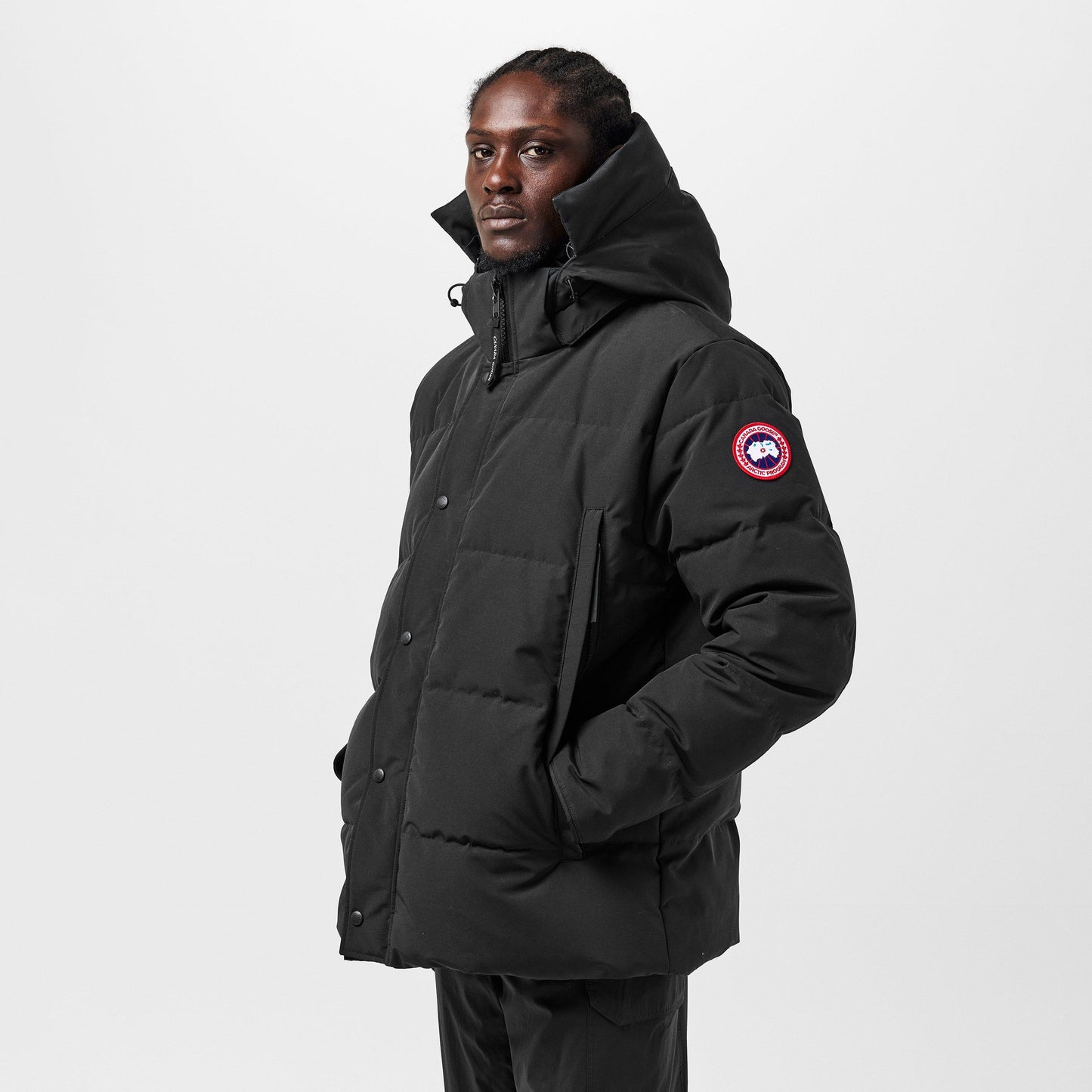 Canada Goose Men's Wyndham Water Resistant Duck Down Slim Fit Parka