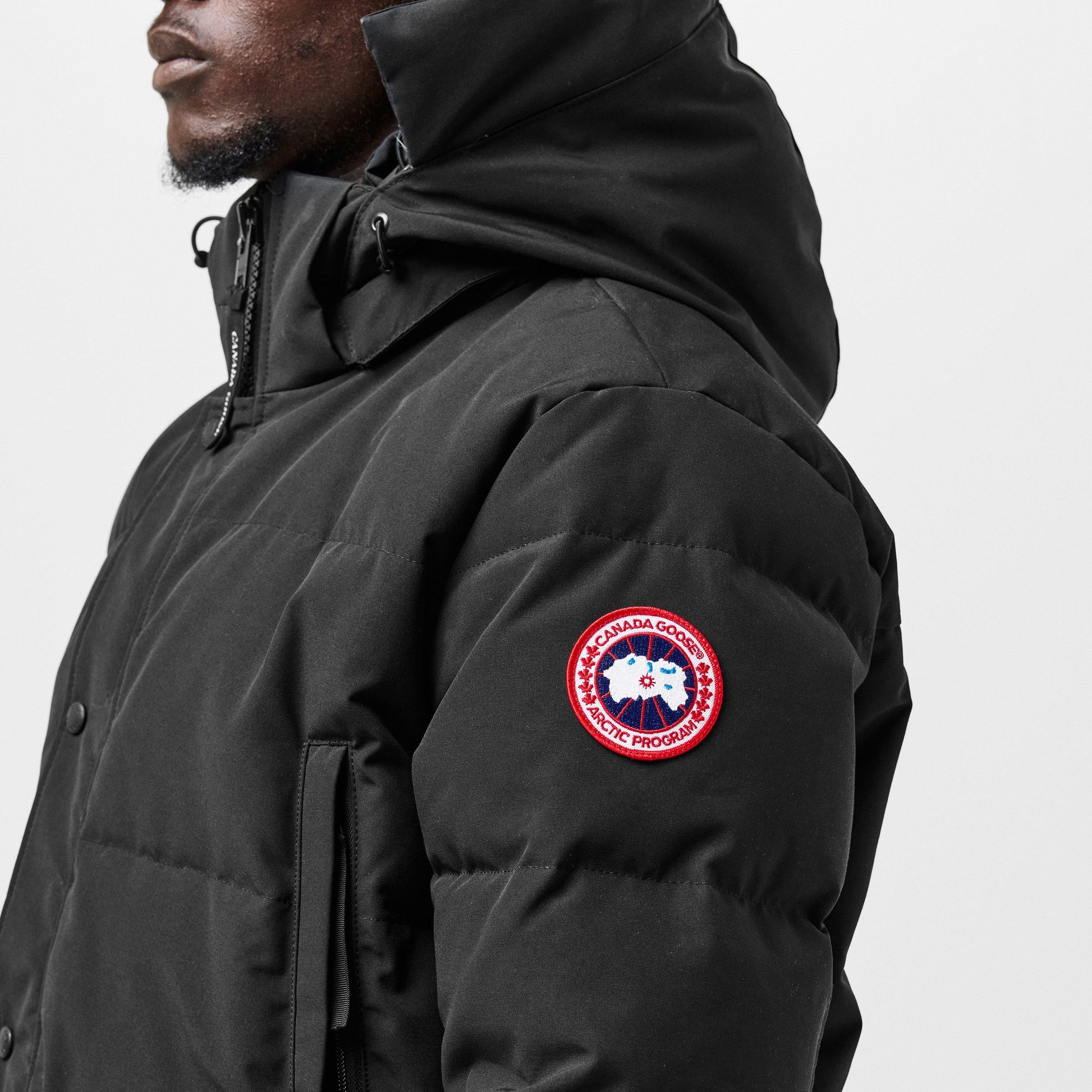 Canada Goose Men's Wyndham Water Resistant Duck Down Slim Fit Parka