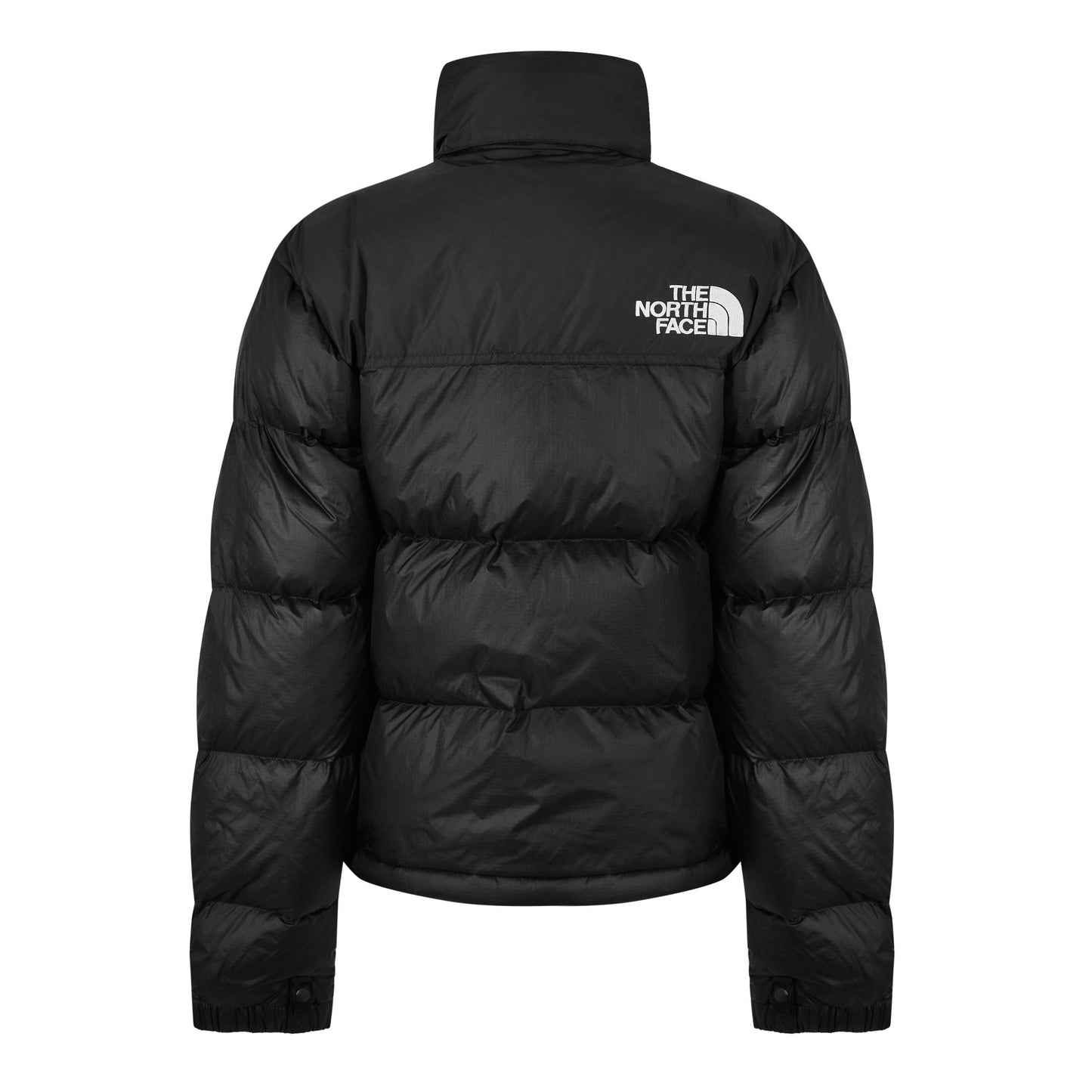 The North Face Womens 1996 Retro Nuptse Water Resistant Goose Down Short Puffer Jacket