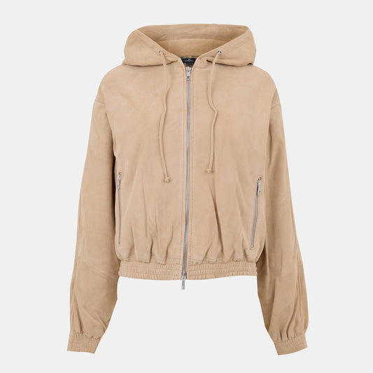 Represent Women's Oblivion High-Quality Leather Tailored Fit Jacket