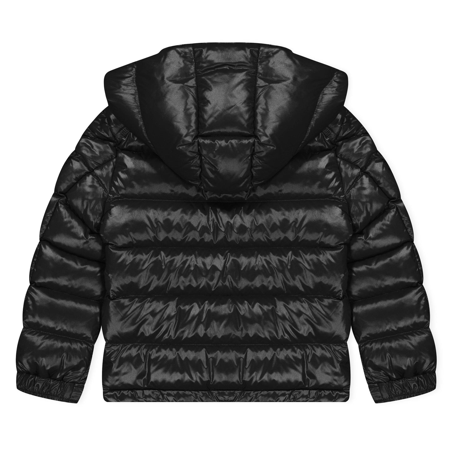 Moncler Unisex Kids New Maya Goose Down Detachable Hood Short Puffer Jacket