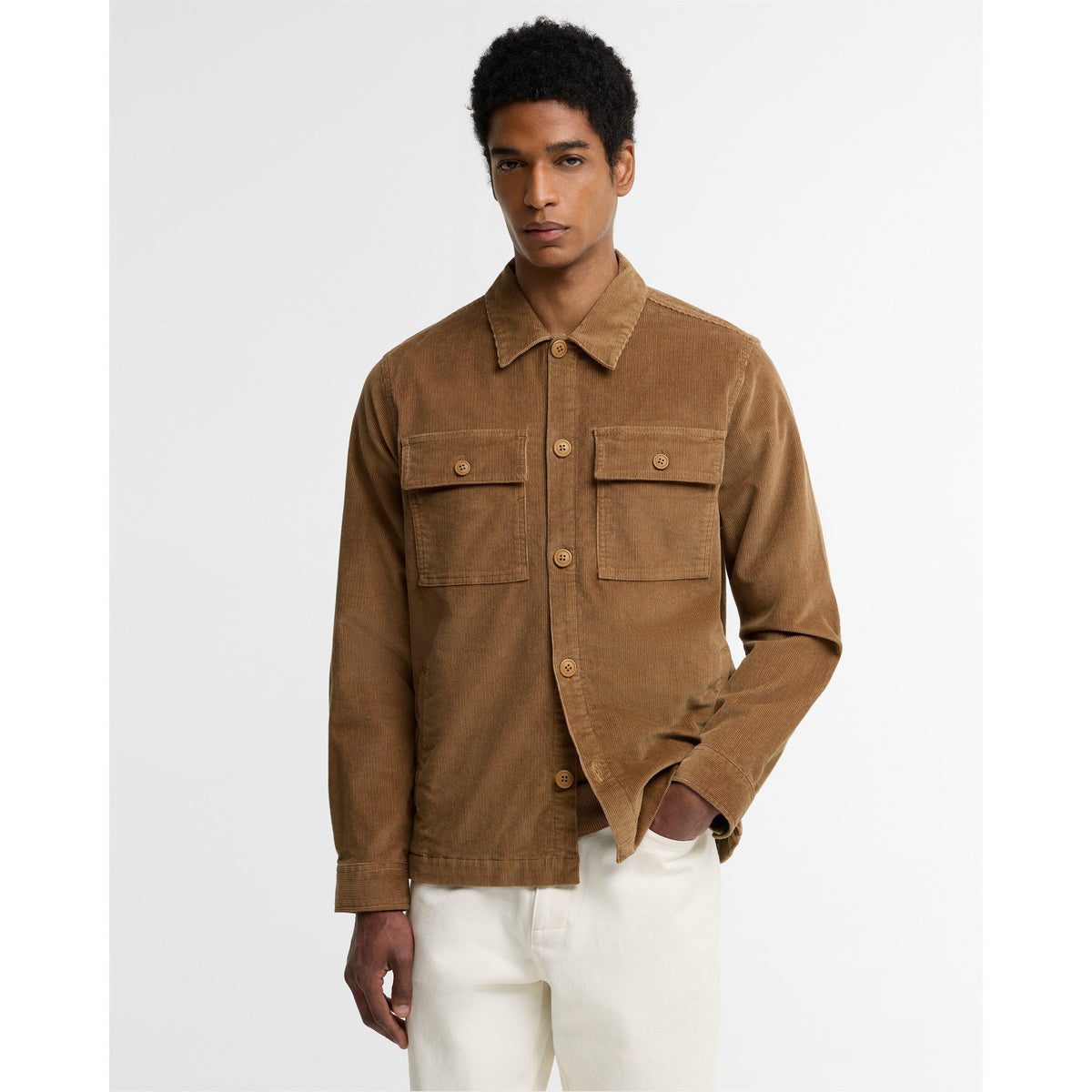 Barbour Men's Cord Cotton Long Sleeve Overshirt