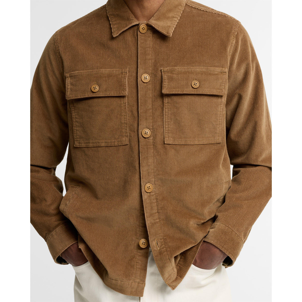 Barbour Men's Cord Cotton Long Sleeve Overshirt