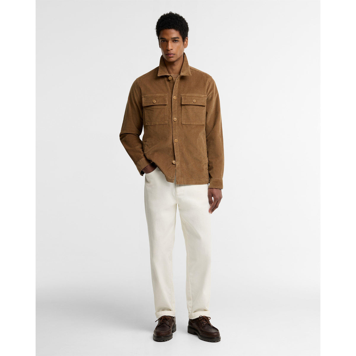 Barbour Men's Cord Cotton Long Sleeve Overshirt