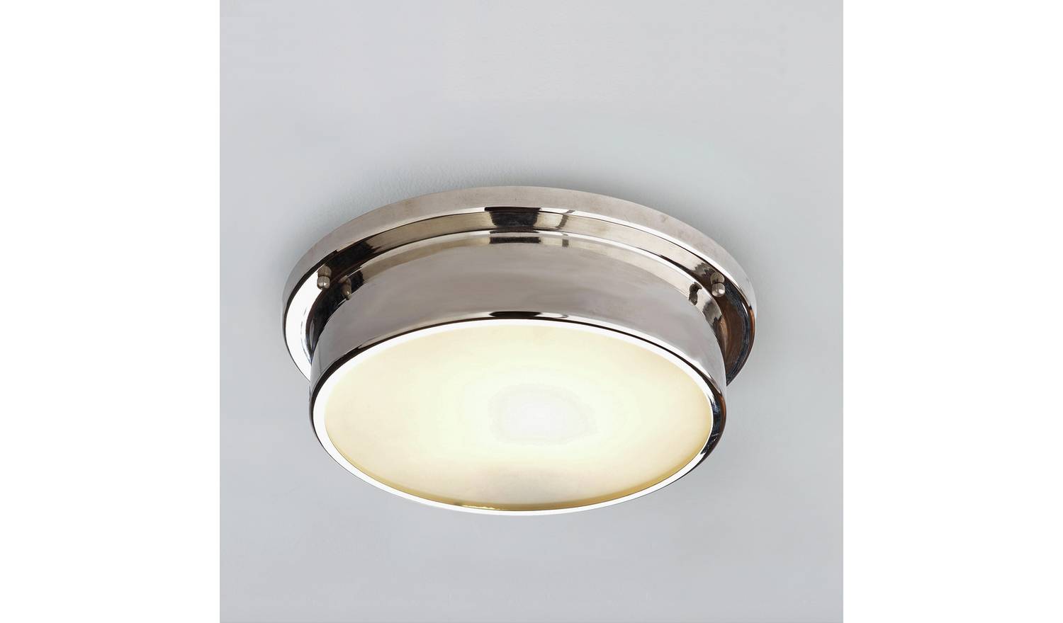 Argos Home Aviemore Bathroom Flush to Ceiling Light - Chrome