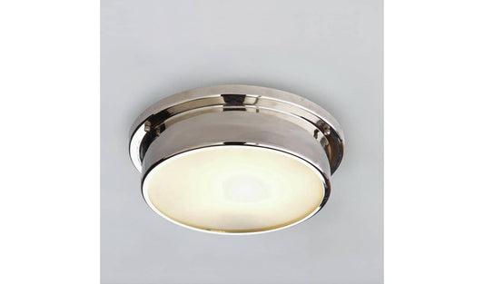 Argos Home Aviemore Bathroom Flush to Ceiling Light - Chrome