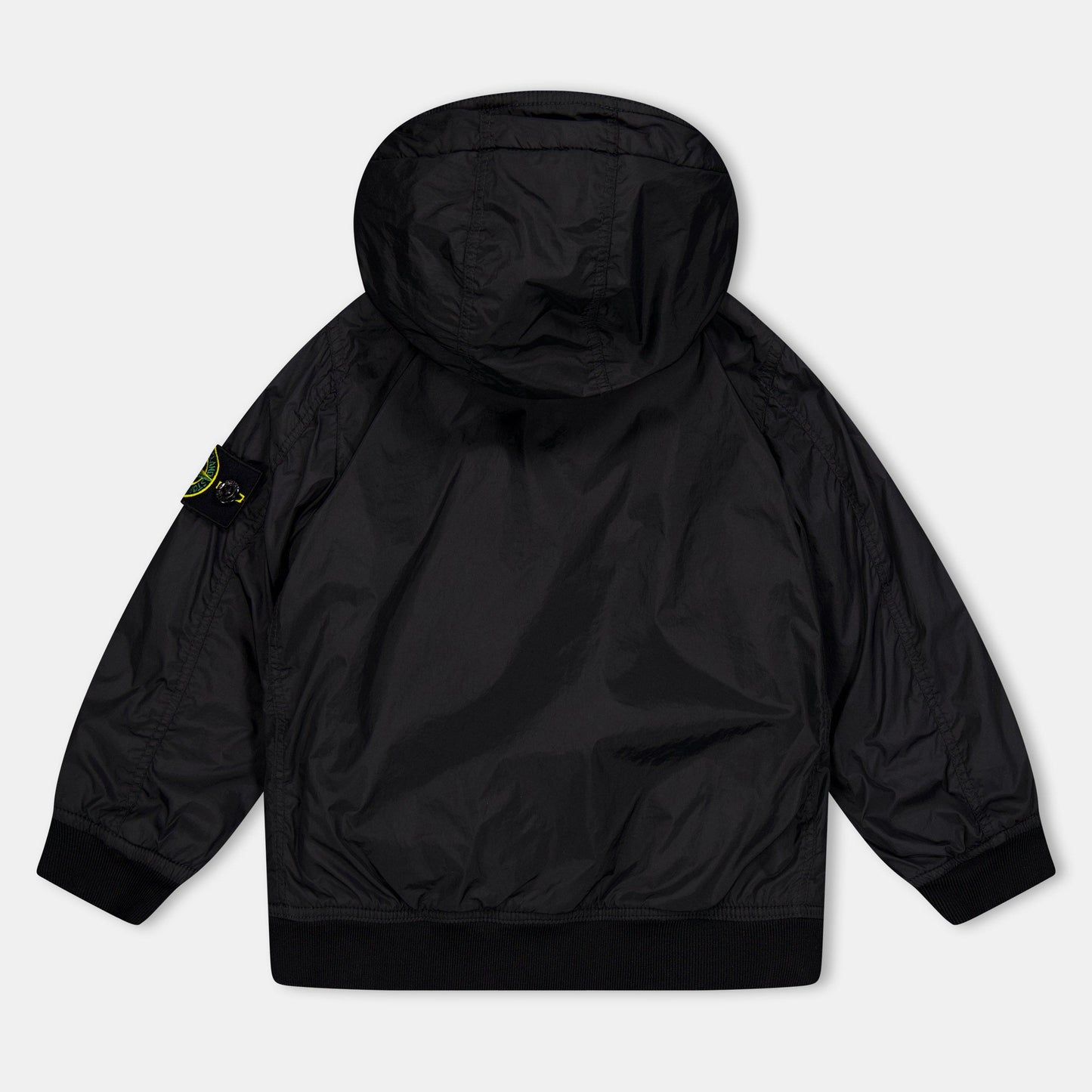 Stone Island Kids' Compass-Badge Water-Resistant Long Sleeve Short Puffer Jacket