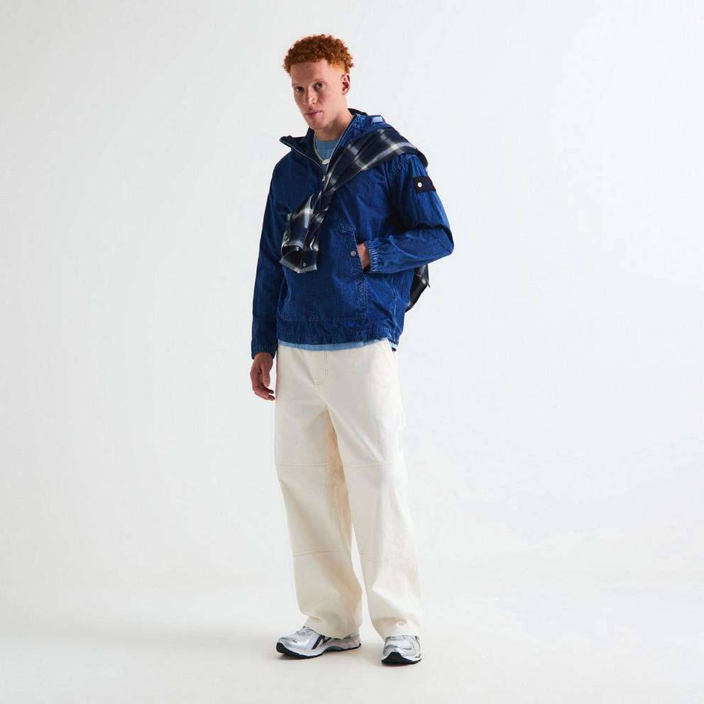 Stone Island Mens Denim Research Indigo-TC Marmo Parka