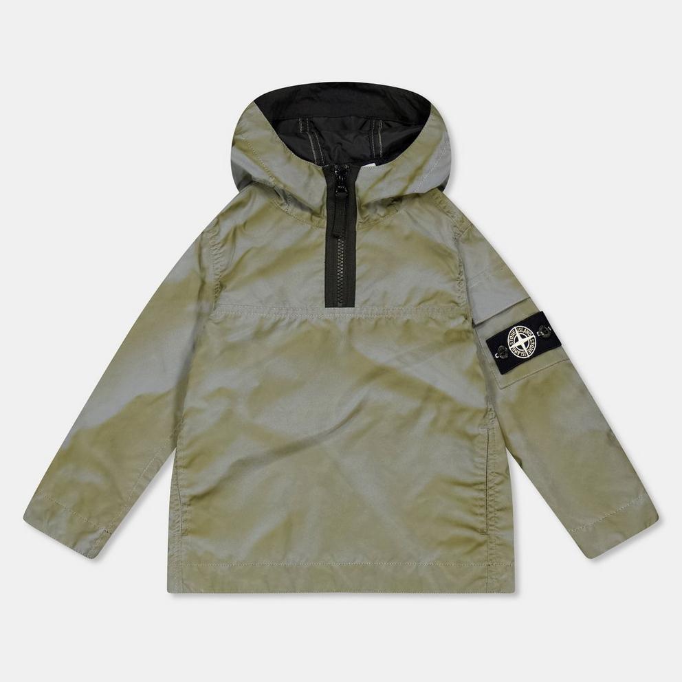 Stone Island Kids' Reflective Weather-Resistant Parka