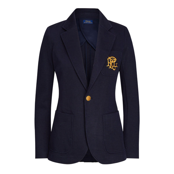 Polo Ralph Lauren Women's Cotton Long Sleeve Single Breasted Blazer