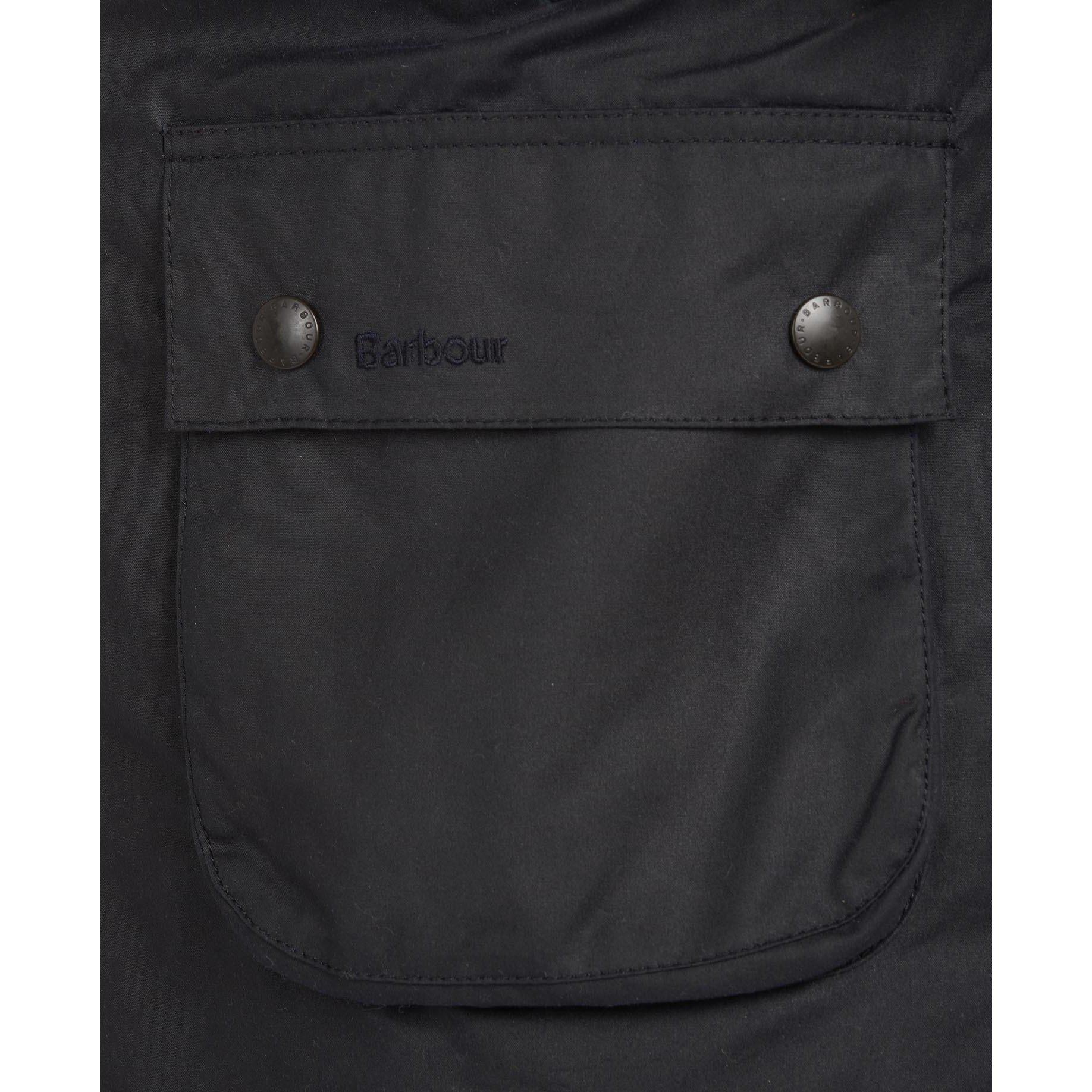 Barbour Mens Ashby Water Resistant Windproof Long Sleeve Wax Jacket
