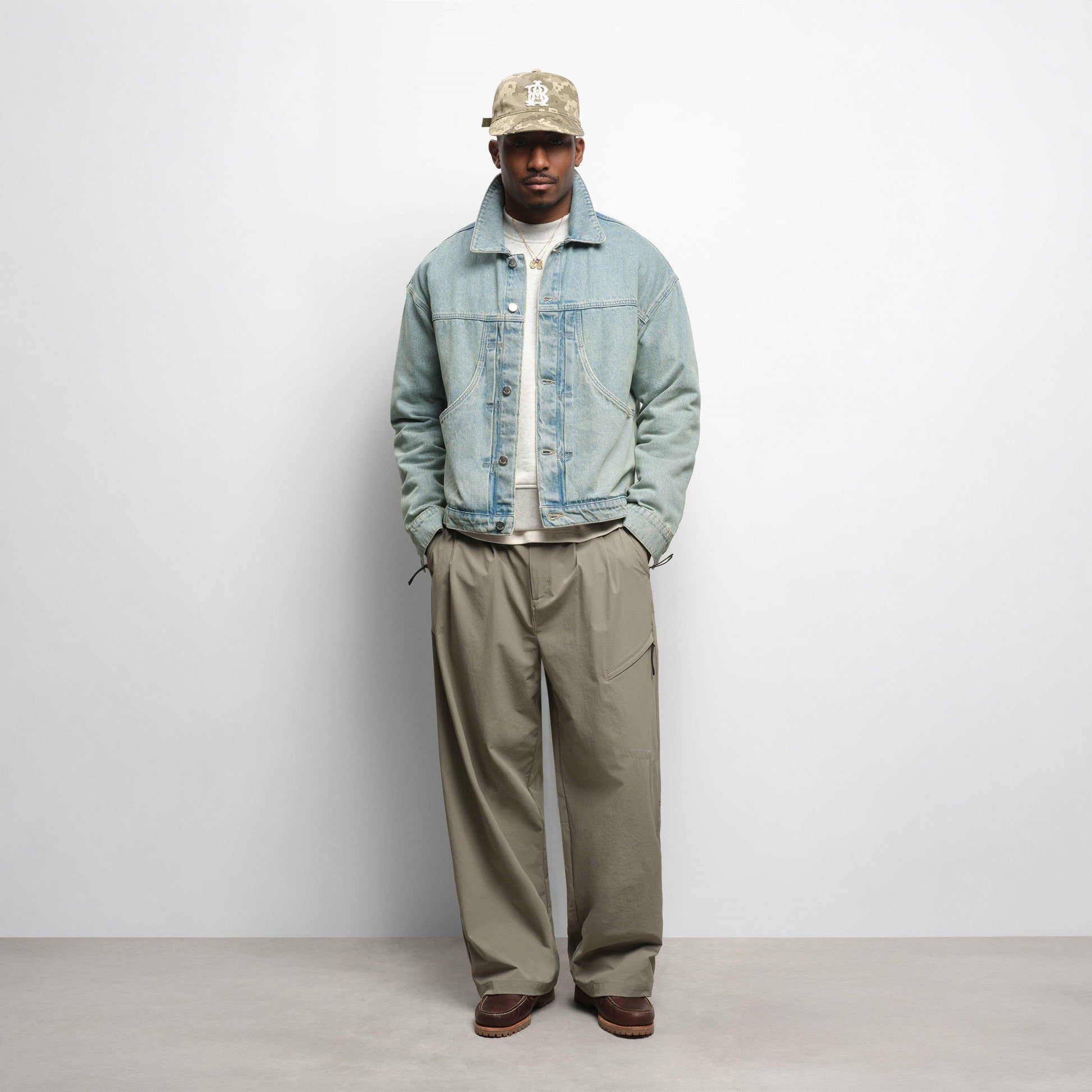 about:blank Men's Denim Jacket
