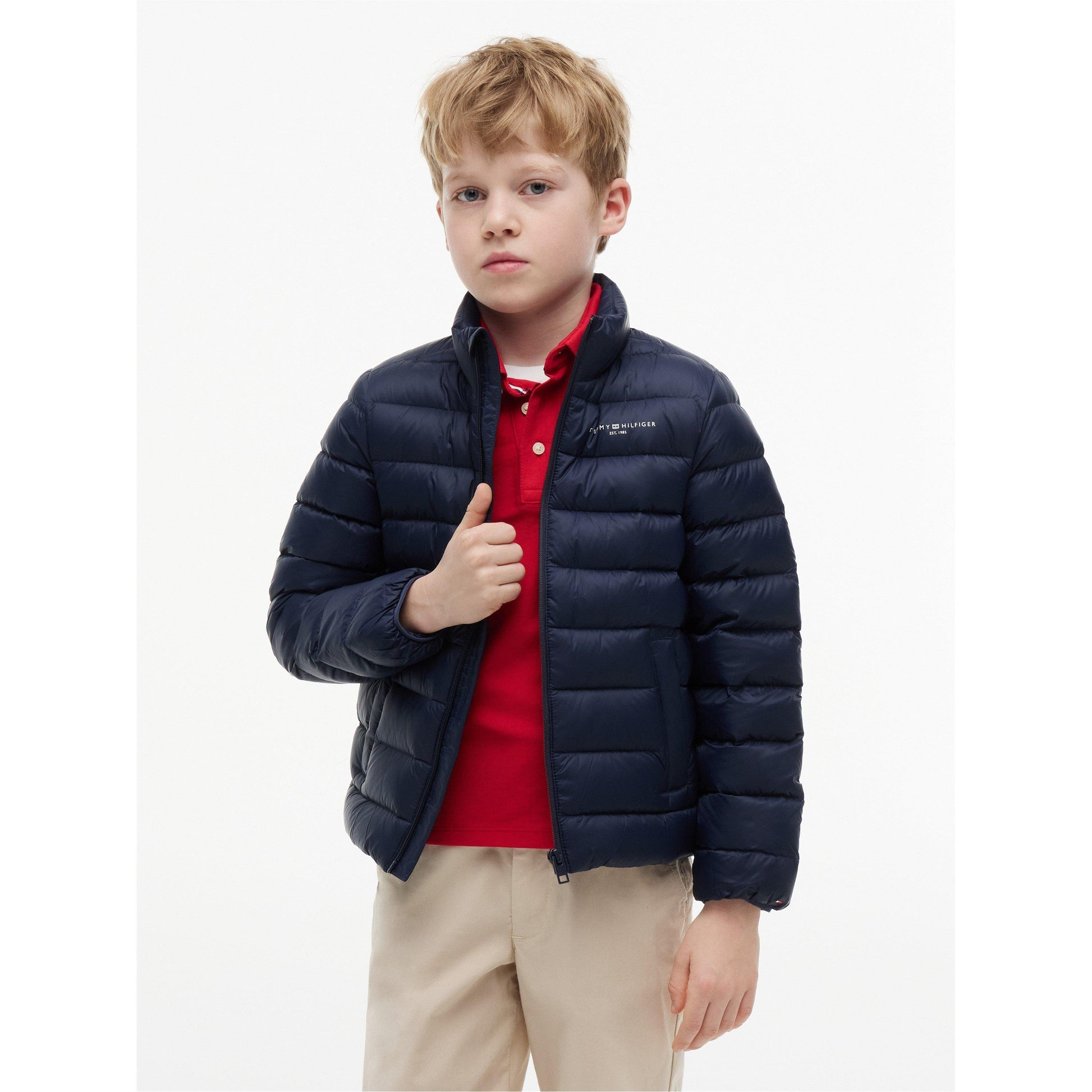 Tommy Hilfiger Kids' Short Puffer Jacket