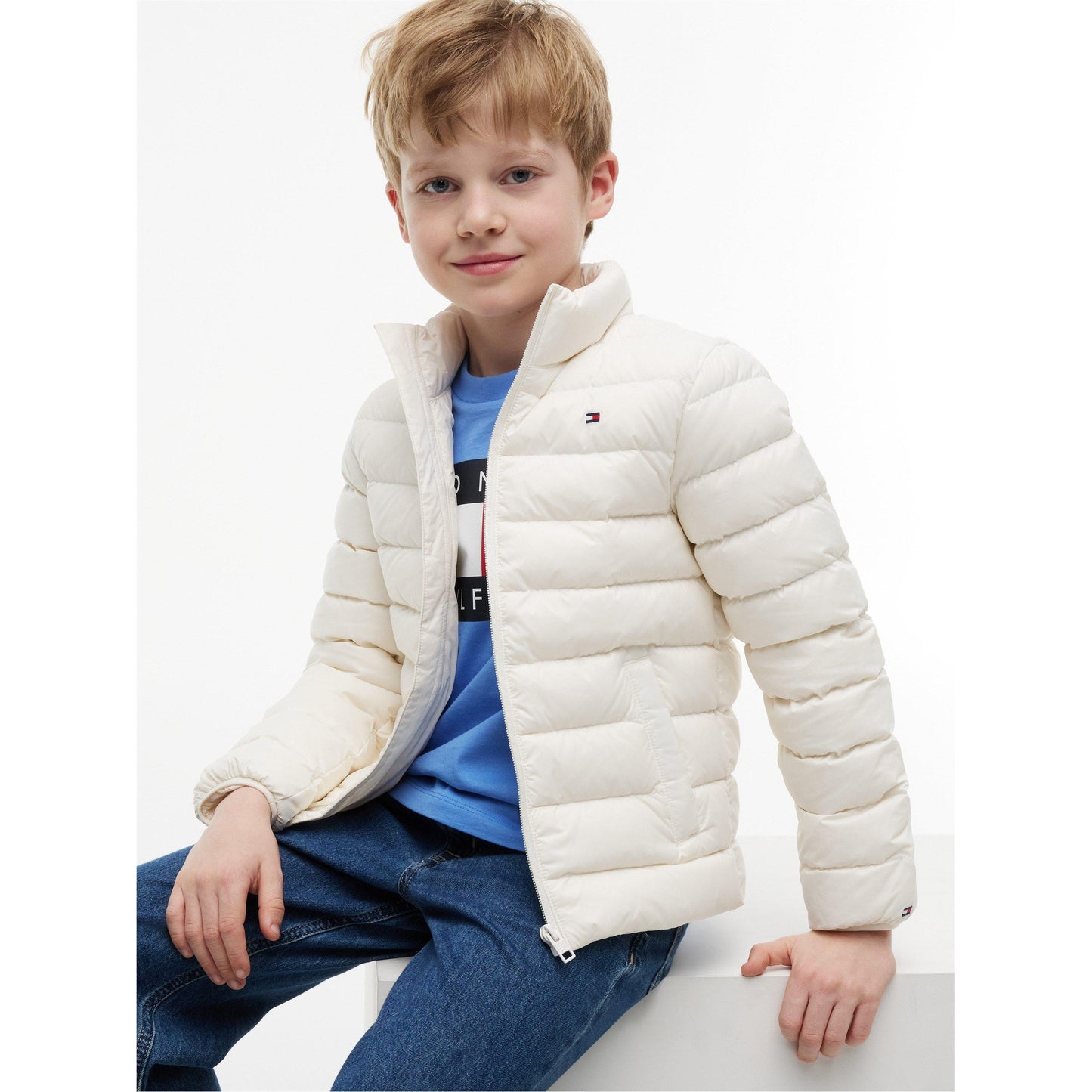 Tommy Hilfiger Kids' Short Puffer Jacket