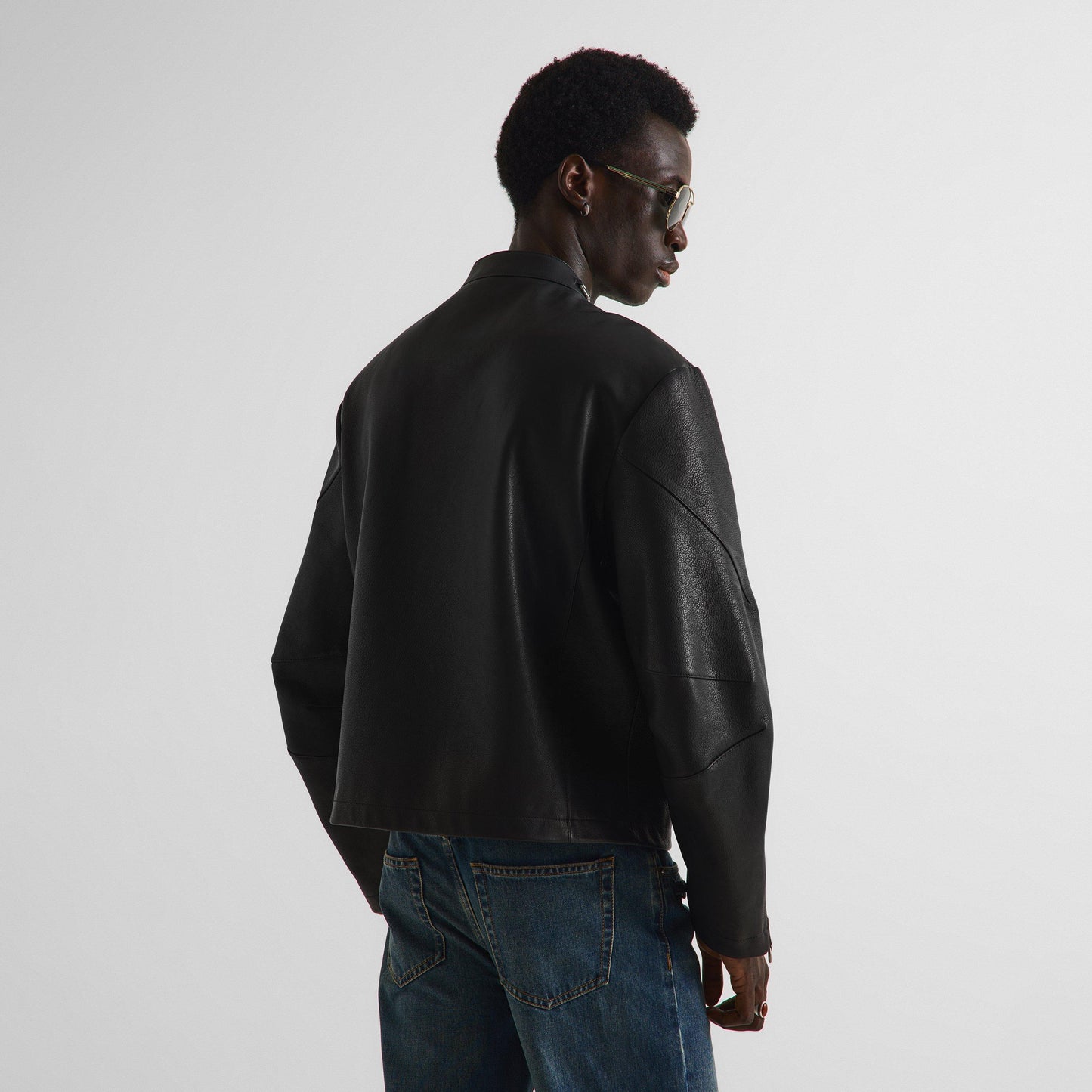 Gucci Men's Leather Jacket