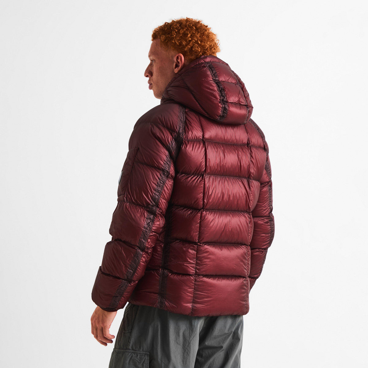 CP Company Men's DD Shell Sn64 Duck Down Full-Zip Hooded Puffer Jacket