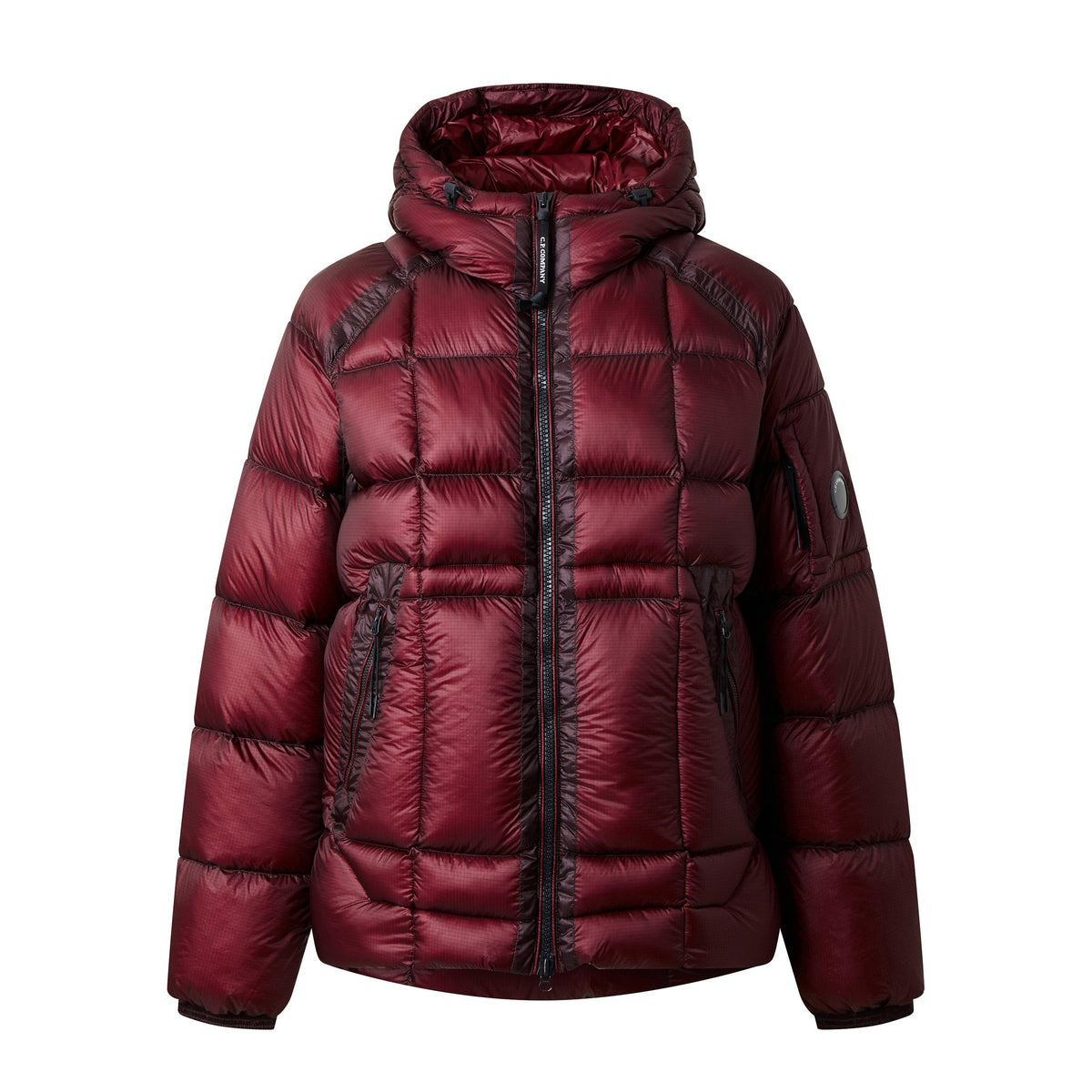 CP Company Men's DD Shell Sn64 Duck Down Full-Zip Hooded Puffer Jacket
