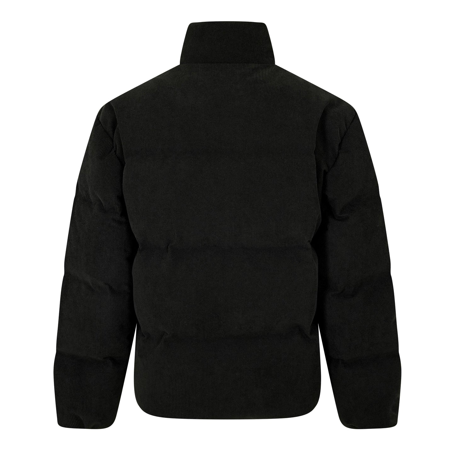 Palm Angels Men's Tree Logo Corduroy Down Short Puffer Jacket