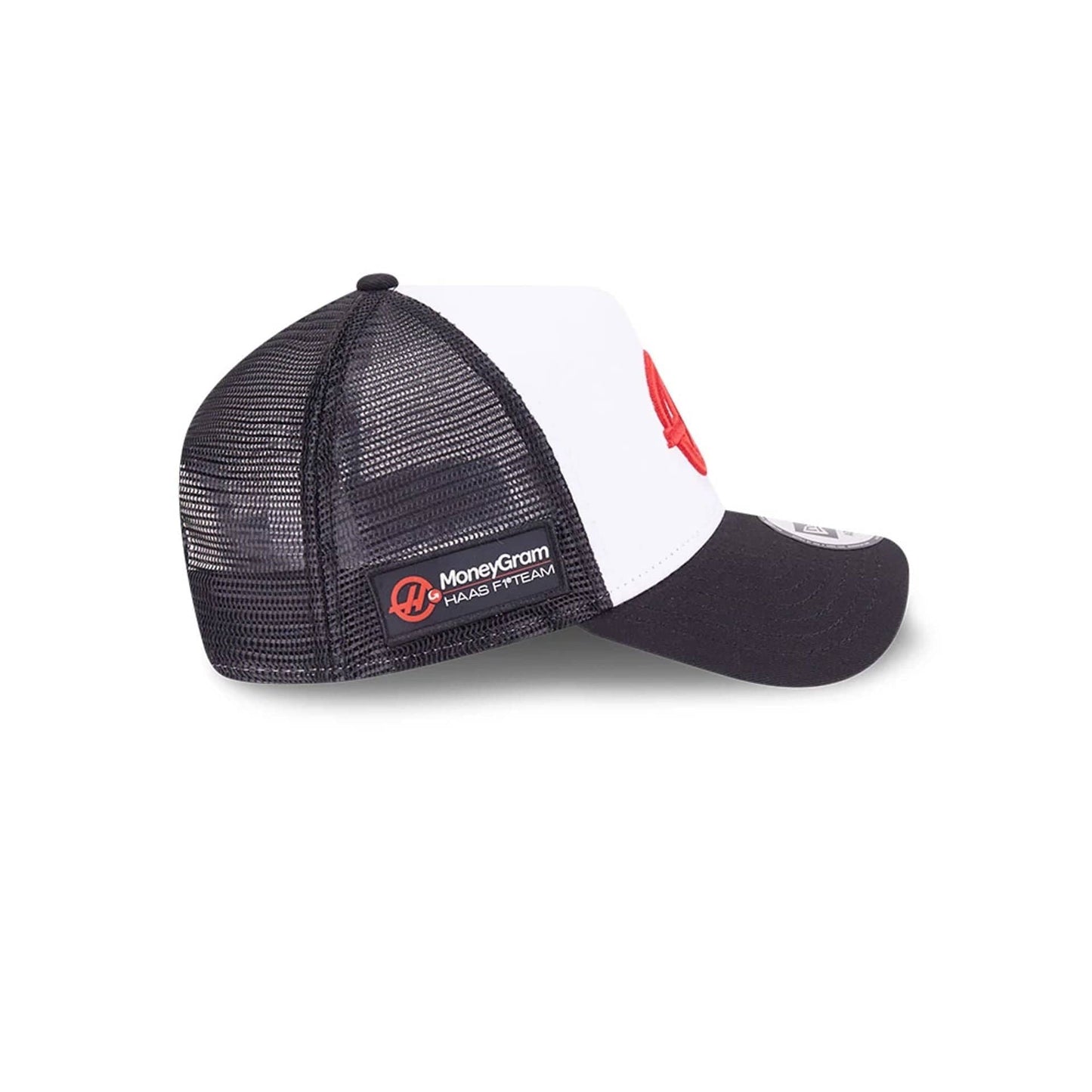 TGR Haas F1 Black 9FORTY E-Frame Trucker Adjustable Cap