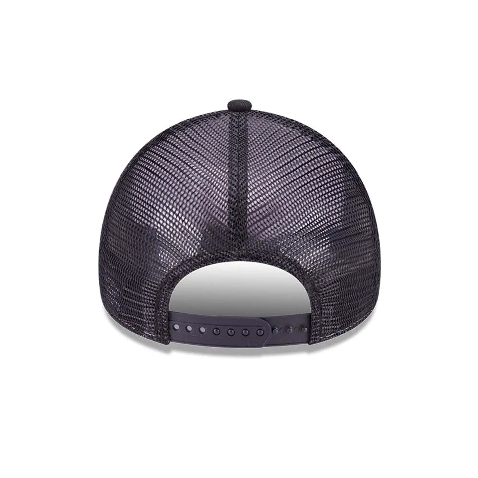 TGR Haas F1 Black 9FORTY E-Frame Trucker Adjustable Cap