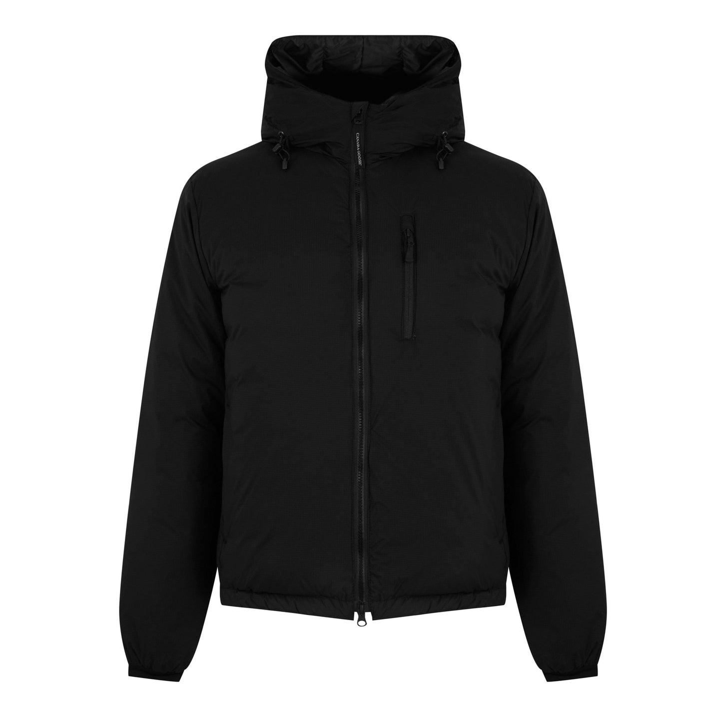 Canada Goose Men's Lodge Down 750-Fill DWR Wind Resistant Hooded Short Puffer Jacket