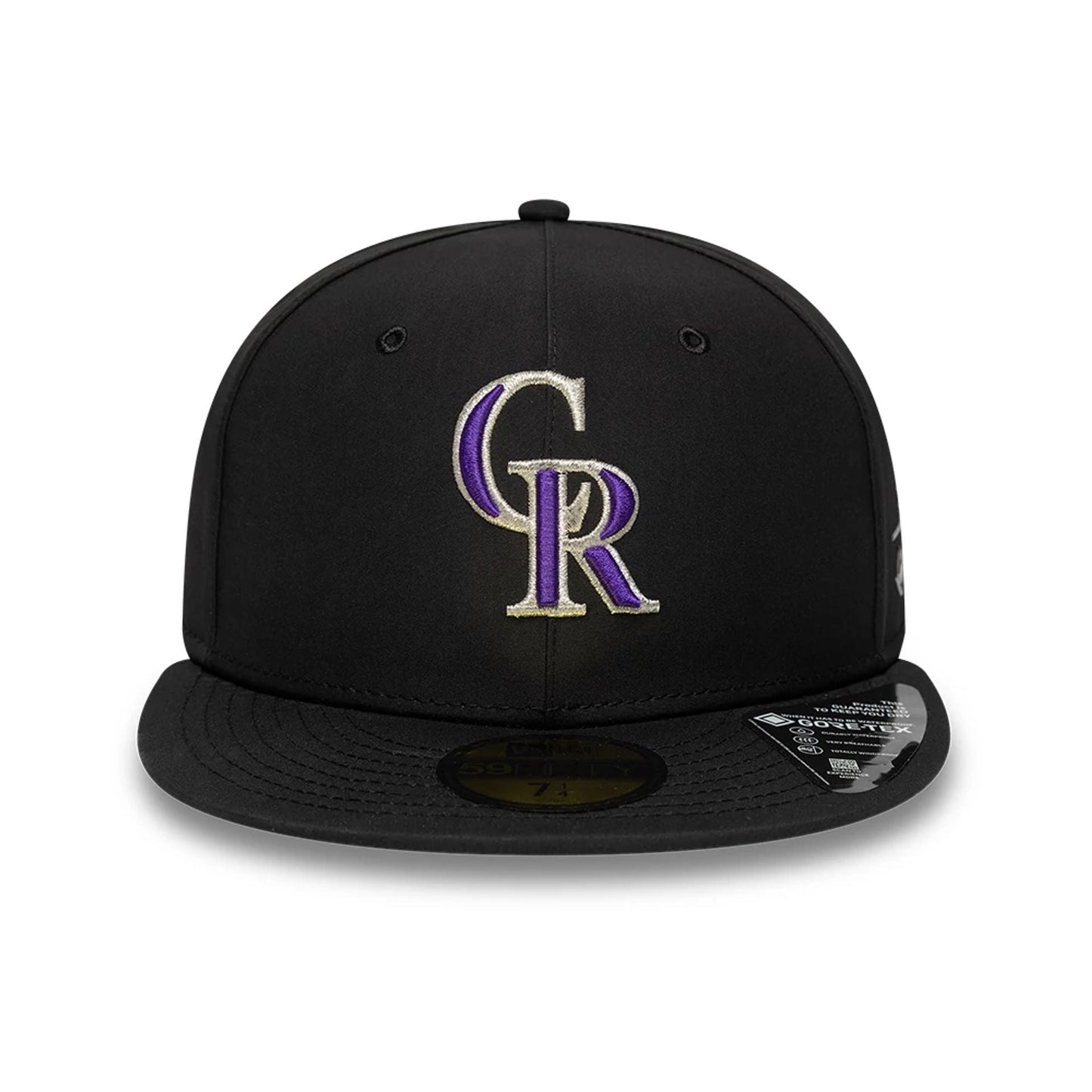 Colorado Rockies MLB Gore-Tex Black 59FIFTY Fitted Cap