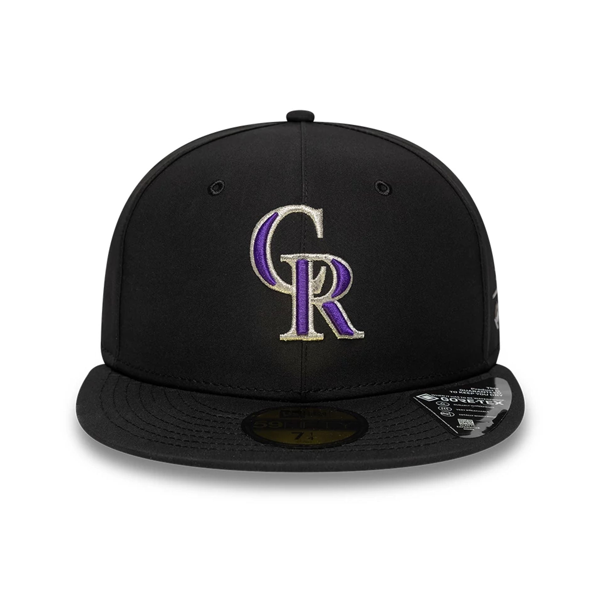 Colorado Rockies MLB Gore-Tex Black 59FIFTY Fitted Cap