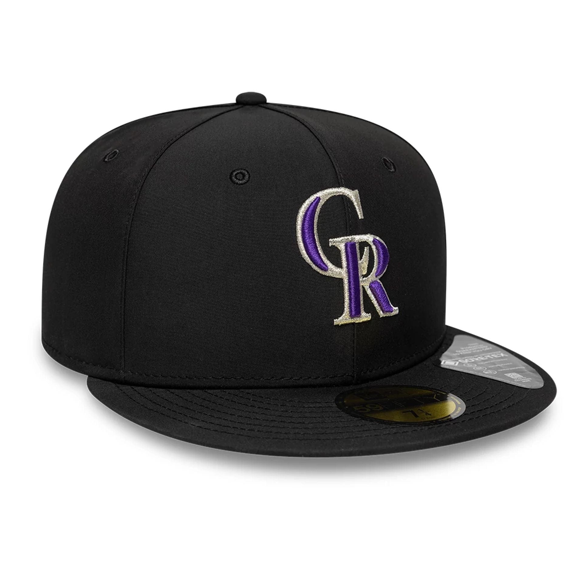 Colorado Rockies MLB Gore-Tex Black 59FIFTY Fitted Cap