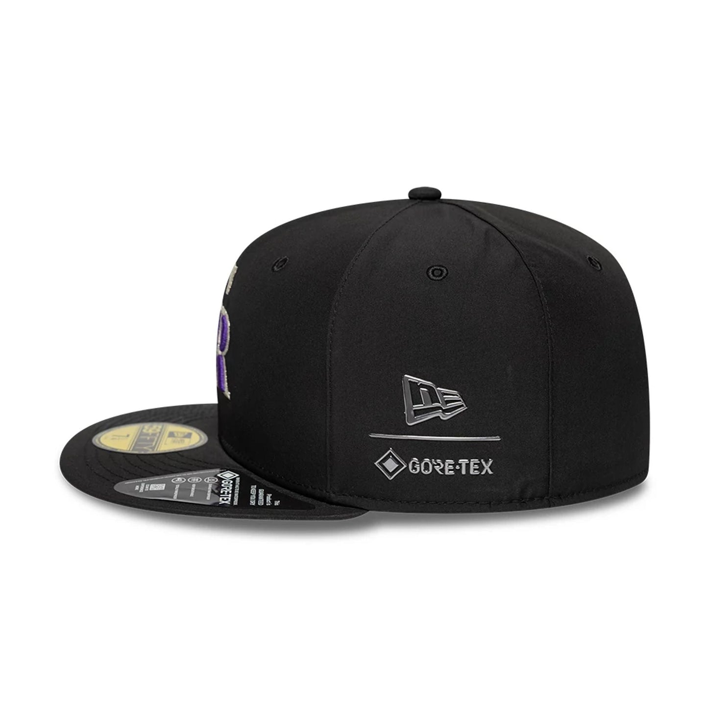 Colorado Rockies MLB Gore-Tex Black 59FIFTY Fitted Cap