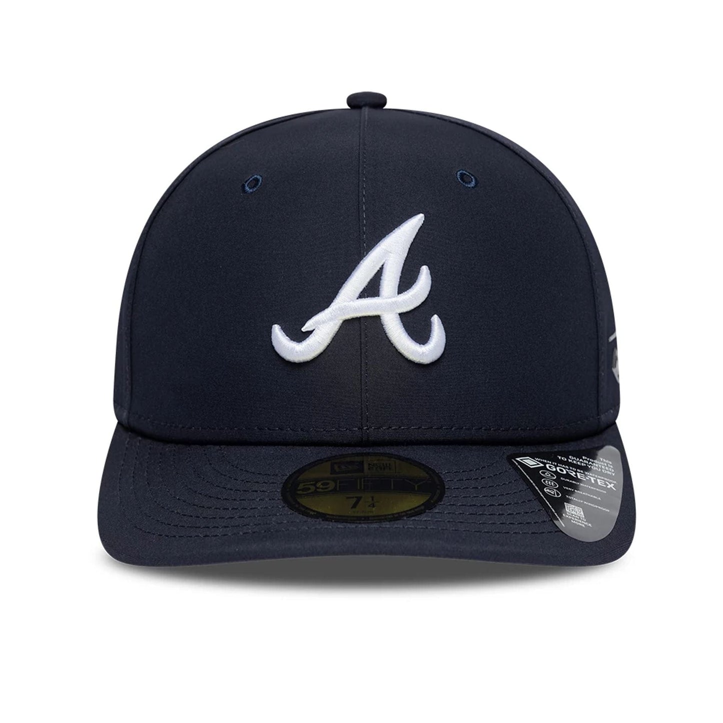 Atlanta Braves MLB Gore-Tex Navy 59FIFTY Fitted Cap