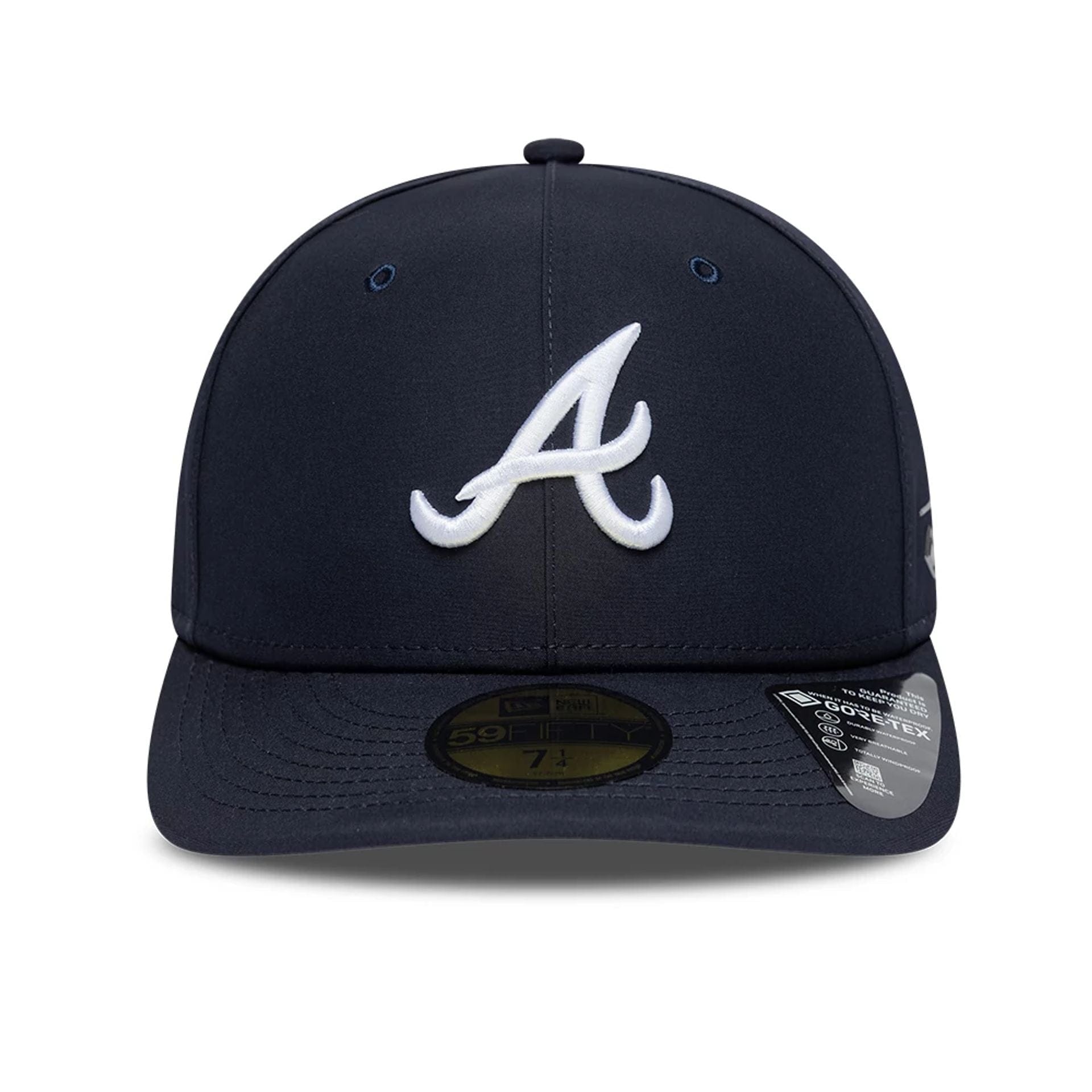 Atlanta Braves MLB Gore-Tex Navy 59FIFTY Fitted Cap
