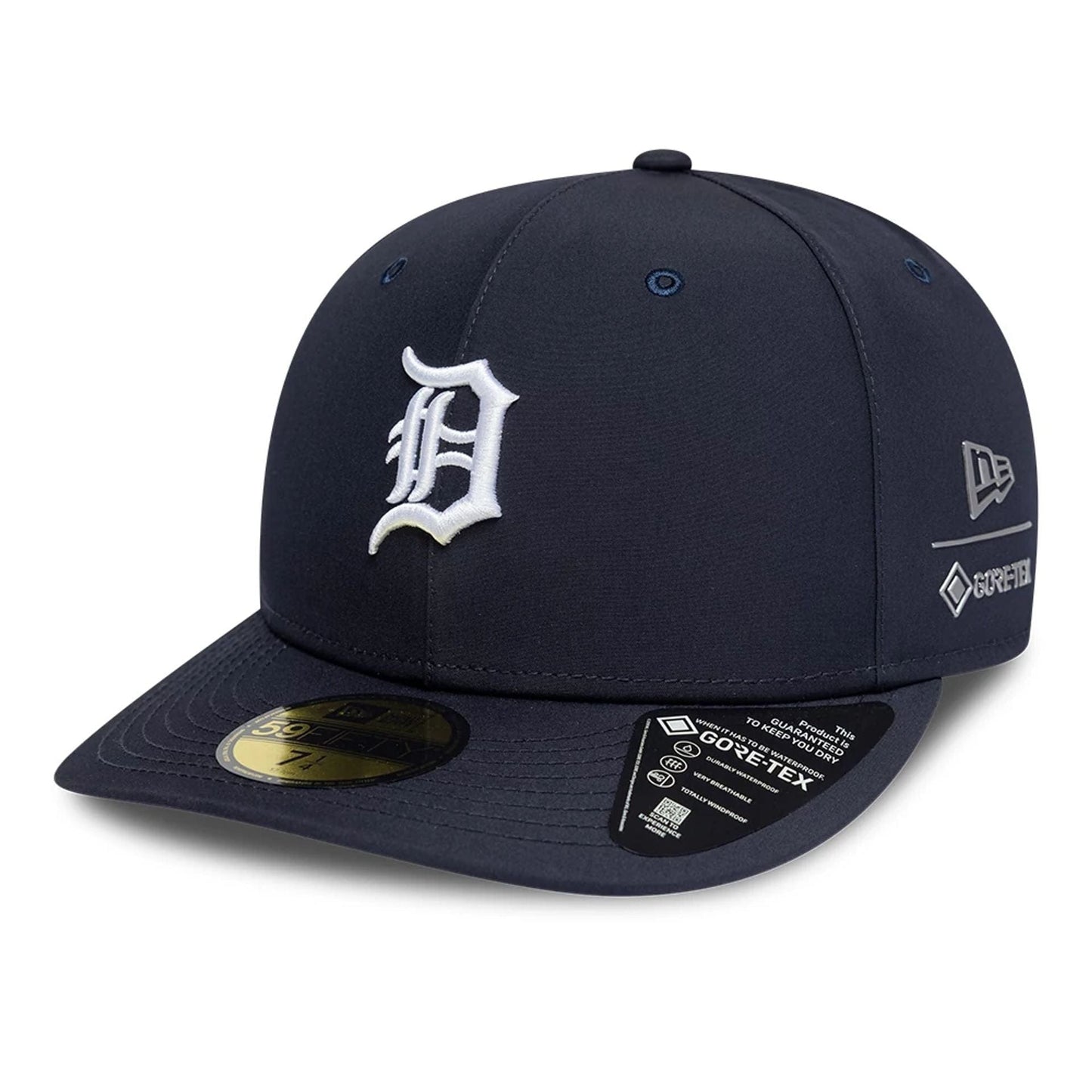 Detroit Tigers MLB Gore-Tex Navy 59FIFTY Fitted Cap