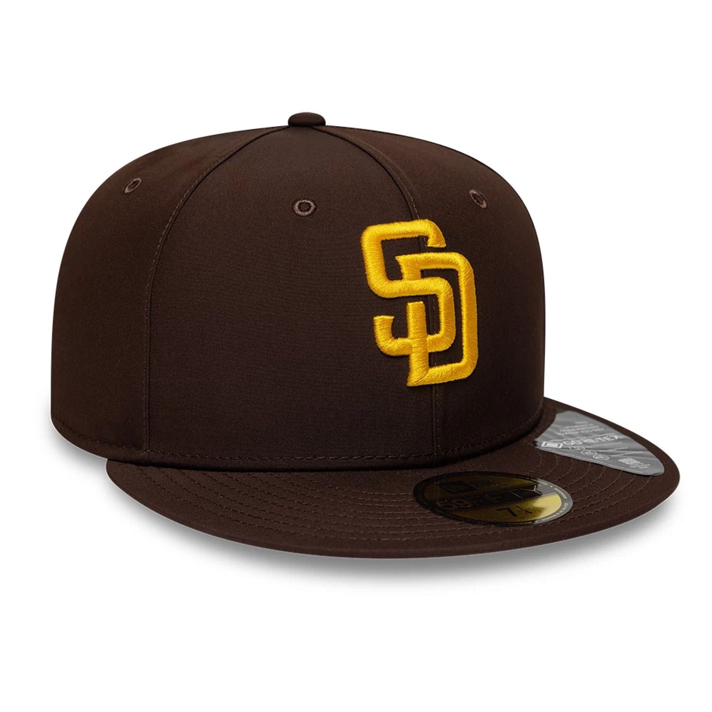 San Diego Padres MLB Gore-Tex Dark Brown 59FIFTY Fitted Cap