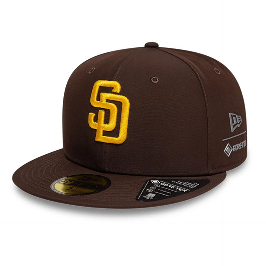 San Diego Padres MLB Gore-Tex Dark Brown 59FIFTY Fitted Cap