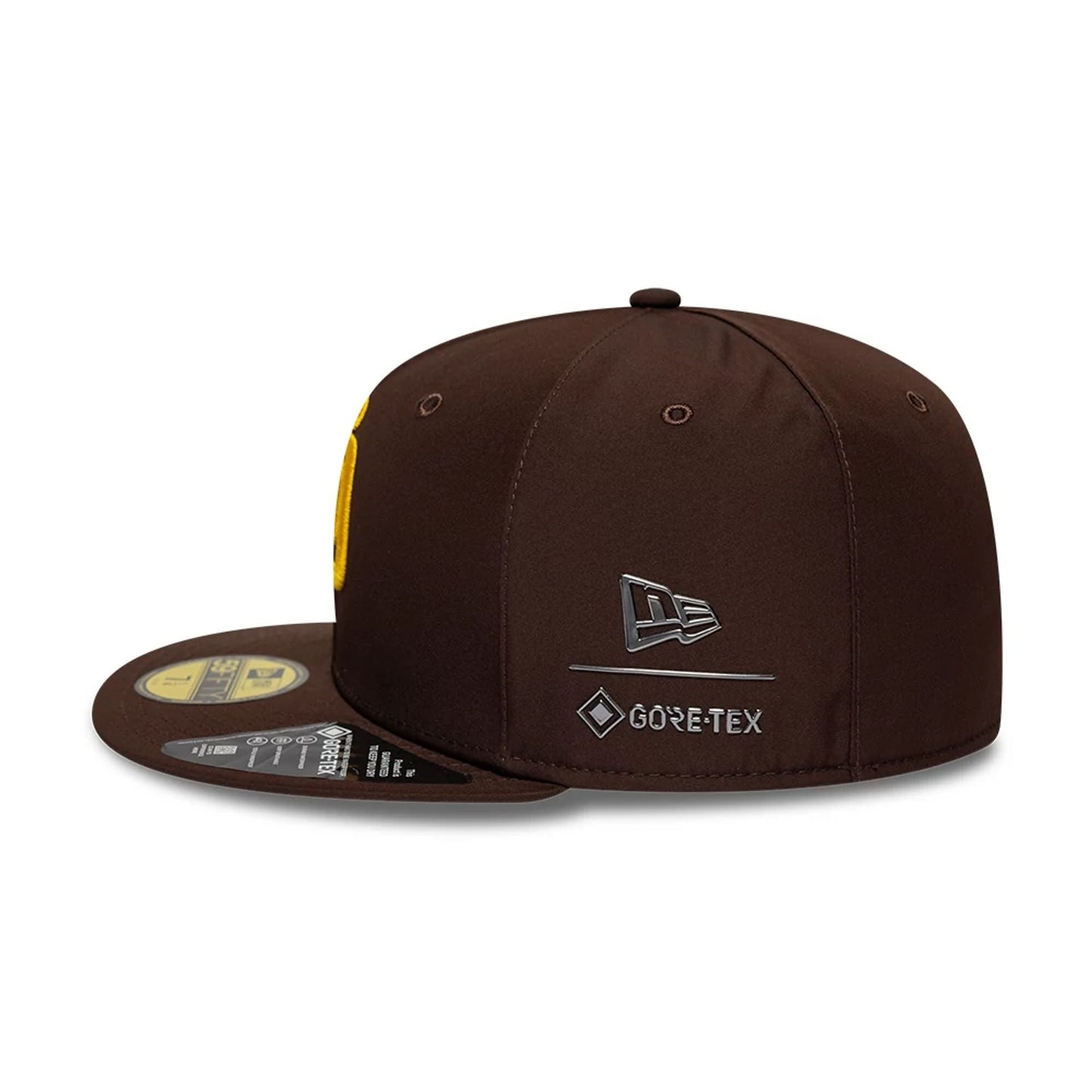 San Diego Padres MLB Gore-Tex Dark Brown 59FIFTY Fitted Cap